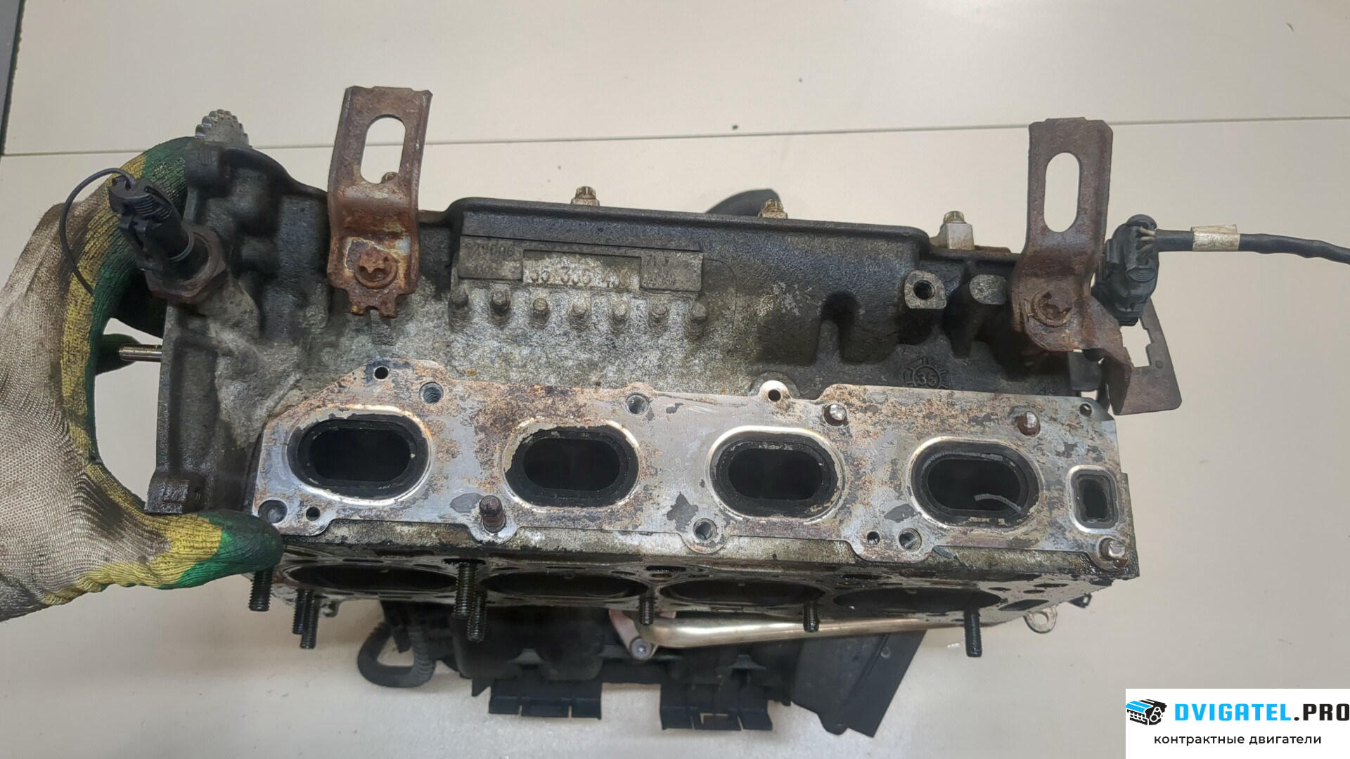 Головка блока цилиндров (ГБЦ) Opel Corsa C 2000 - 2006 Z14XEP 1.4 л., Бензин, Инжектор, артикул 9262855