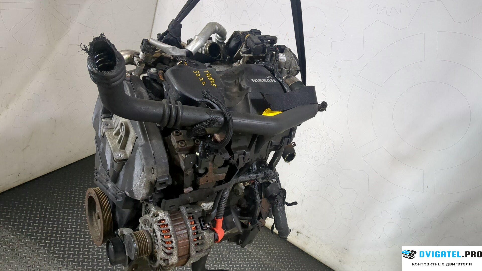 Двигатель Nissan Juke 2010 - 2014 K9K 1.5 л., Дизель, DCI, артикул 9048593