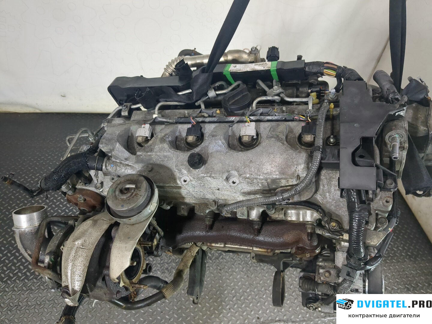 Двигатель Toyota Auris E15 2006 - 2012 1AD-FTV 2 л., Дизель, D-4D, артикул 8622026