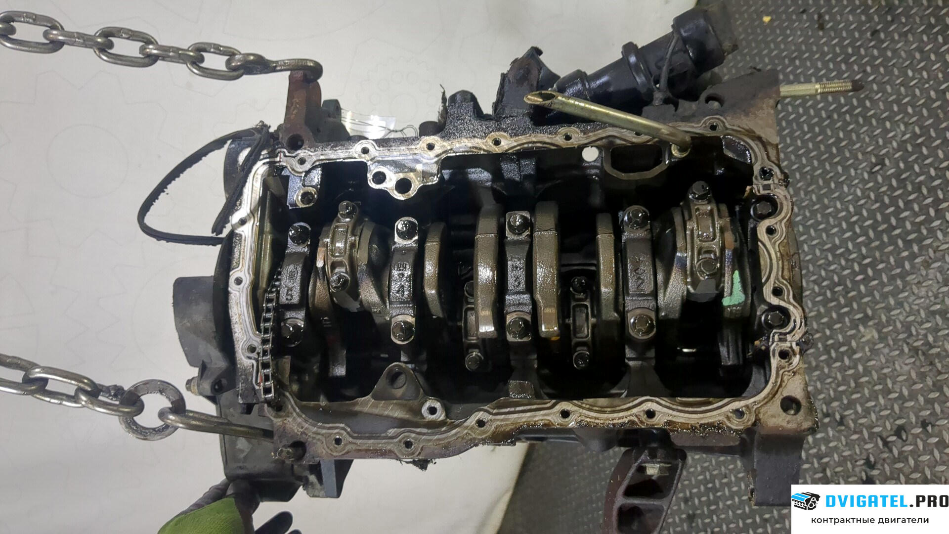 Шорт блок (Блок цилиндров) Renault Scenic 1996 - 2002 F9Q 732 1.9 л., Дизель, DCI, артикул 8958460
