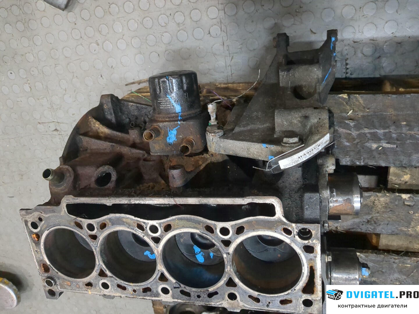 Шорт блок (Блок цилиндров) Opel Movano 2004 - 2010 F9Q 772 1.9 л., Дизель, DCI, артикул 8936217