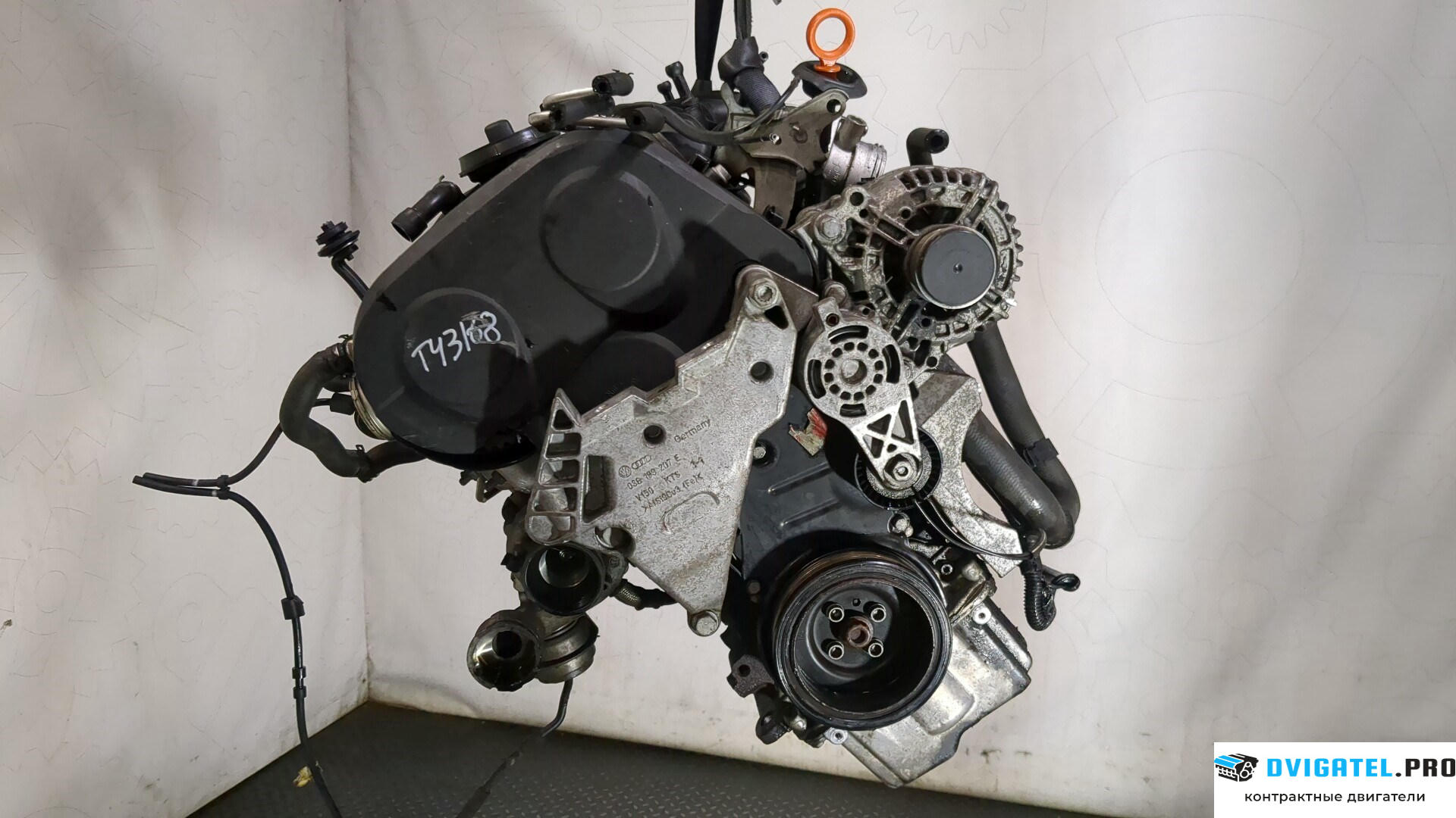 Двигатель Volkswagen Golf 5 2003 - 2009 BKD 2 л., Дизель, TDI, артикул 9281740