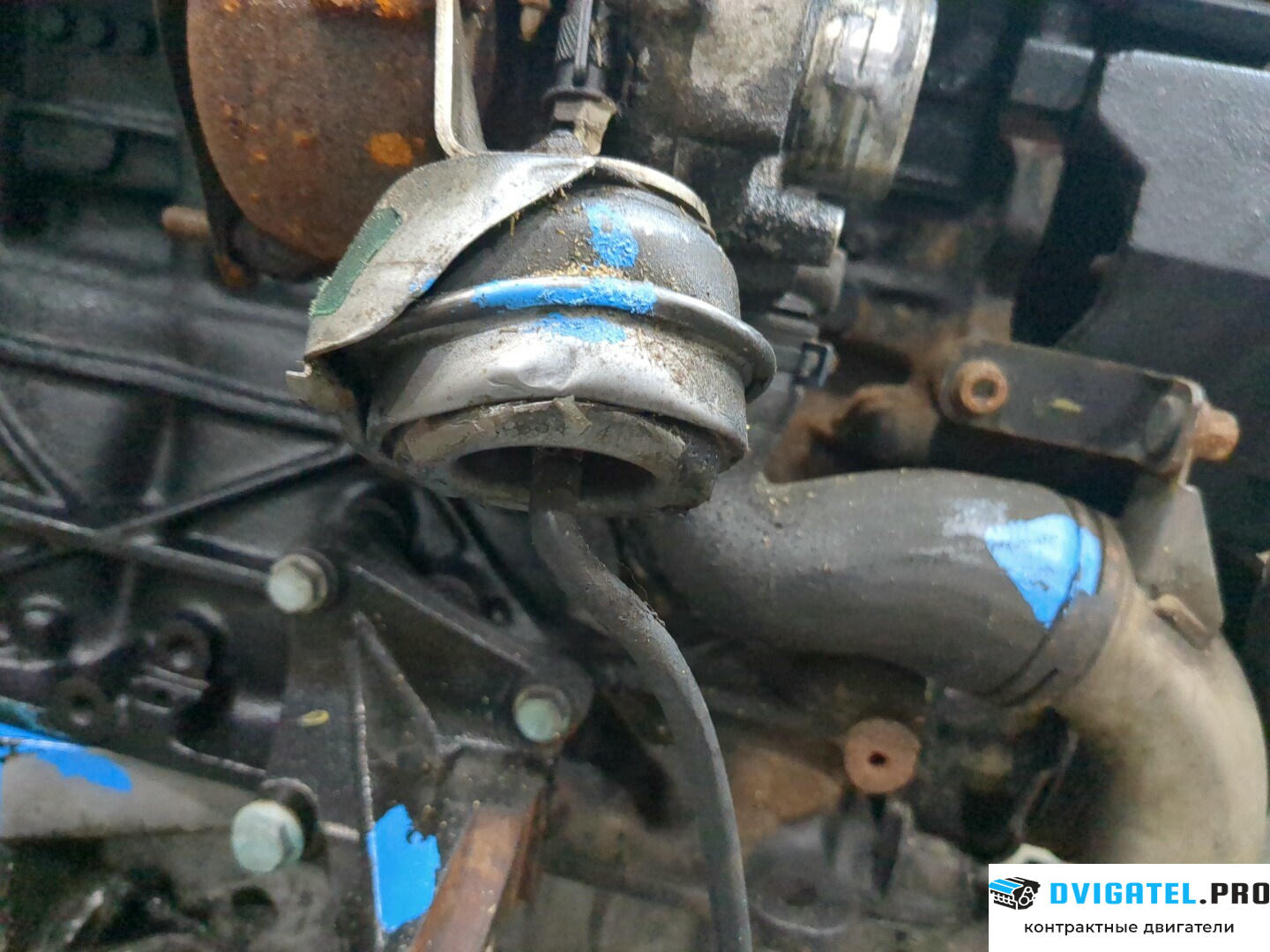 Двигатель Ford Galaxy 2000 - 2006 AUY 1.9 л., Дизель, TDI, артикул 8904117