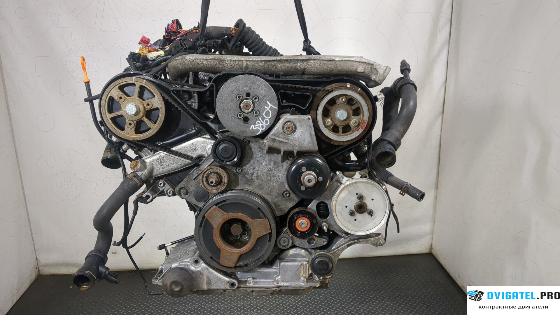 Двигатель Audi A6 C5 1997 - 2004 AKN 2.5 л., Дизель, TDI, артикул 9250928