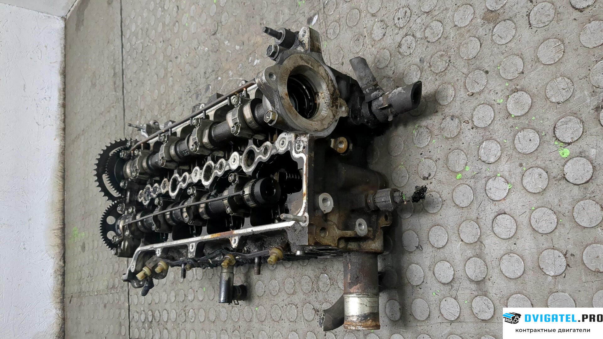 Головка блока цилиндров (ГБЦ) Toyota Corolla Verso 2004 - 2009 2ADFHV 2.2 л., Дизель, Турбо, артикул 8878352