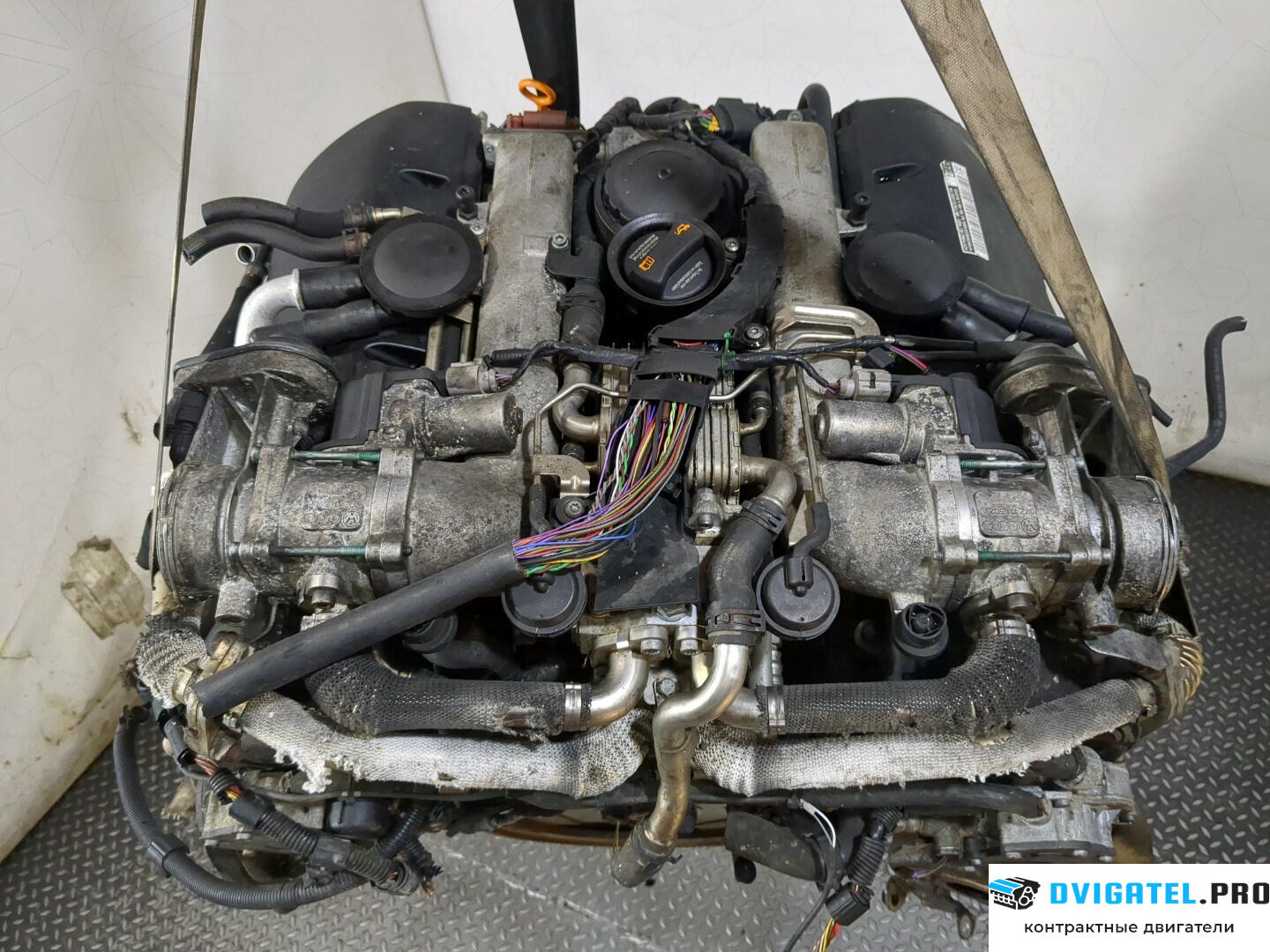 Двигатель Volkswagen Touareg 2007 - 2010 BLE 5 л., Дизель, TDI, артикул 8761049