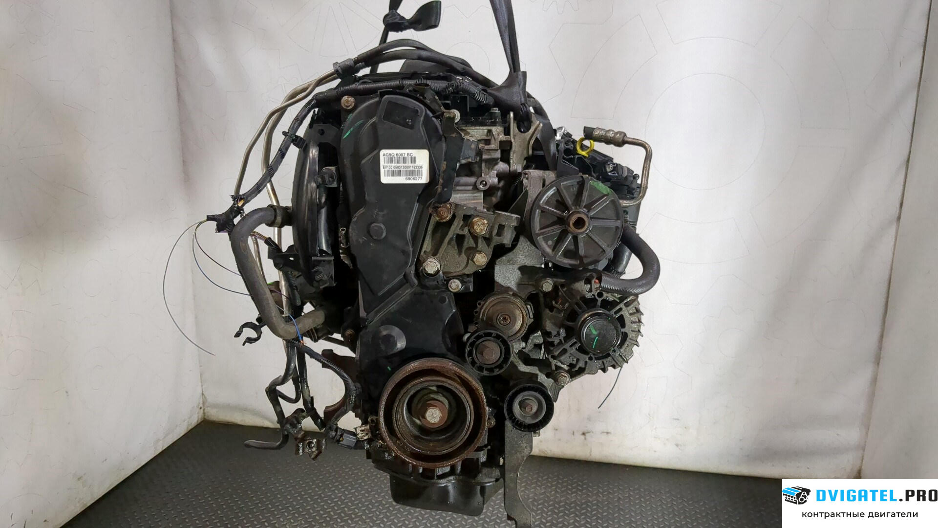 Двигатель Ford Mondeo 4 2007 - 2015 UFBA, UFBB 2 л., Дизель, TDCI, артикул 9281516