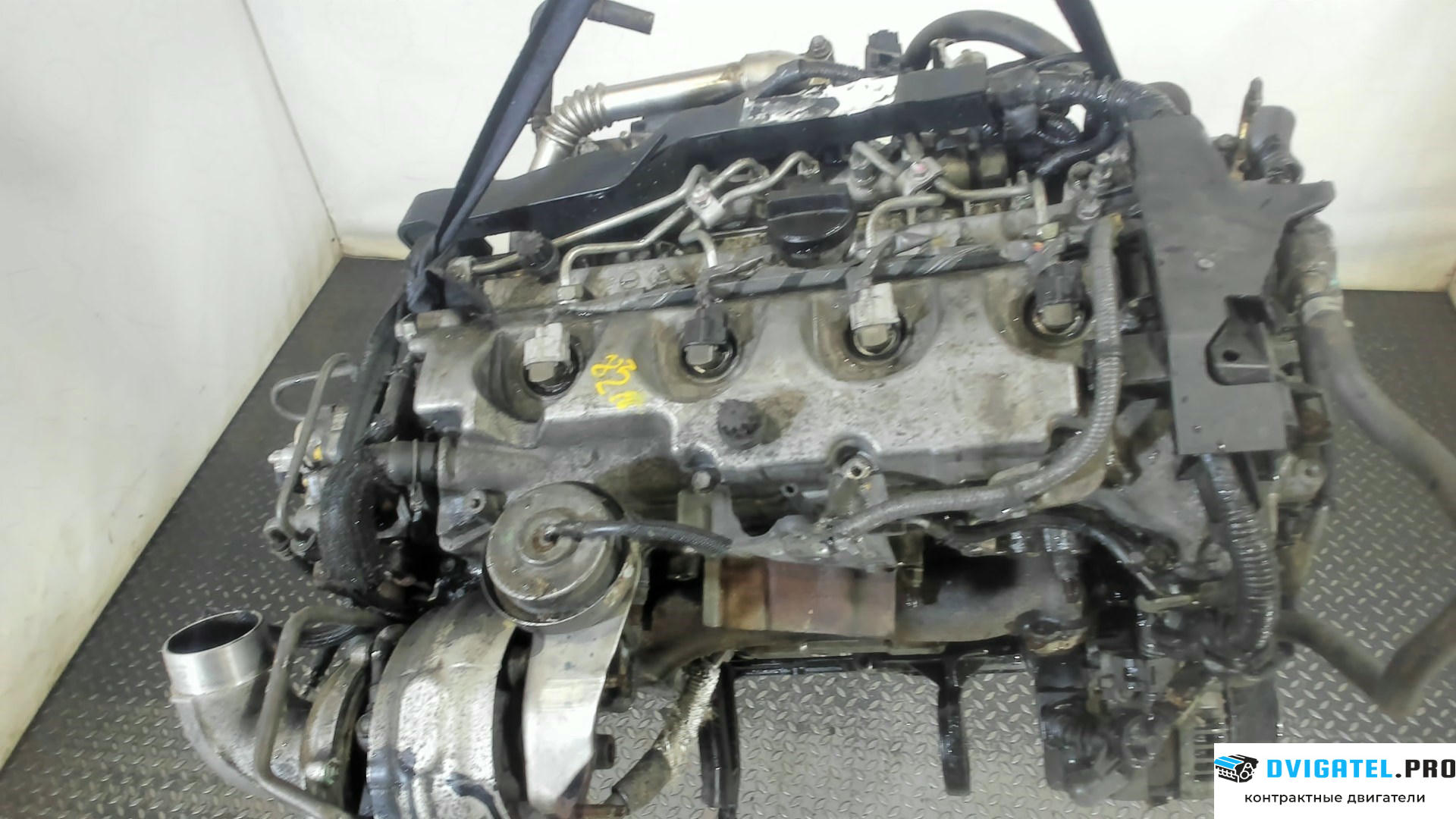 Двигатель Toyota Auris E15 2006 - 2012 1AD-FTV 2 л., Дизель, D-4D, артикул 7569529
