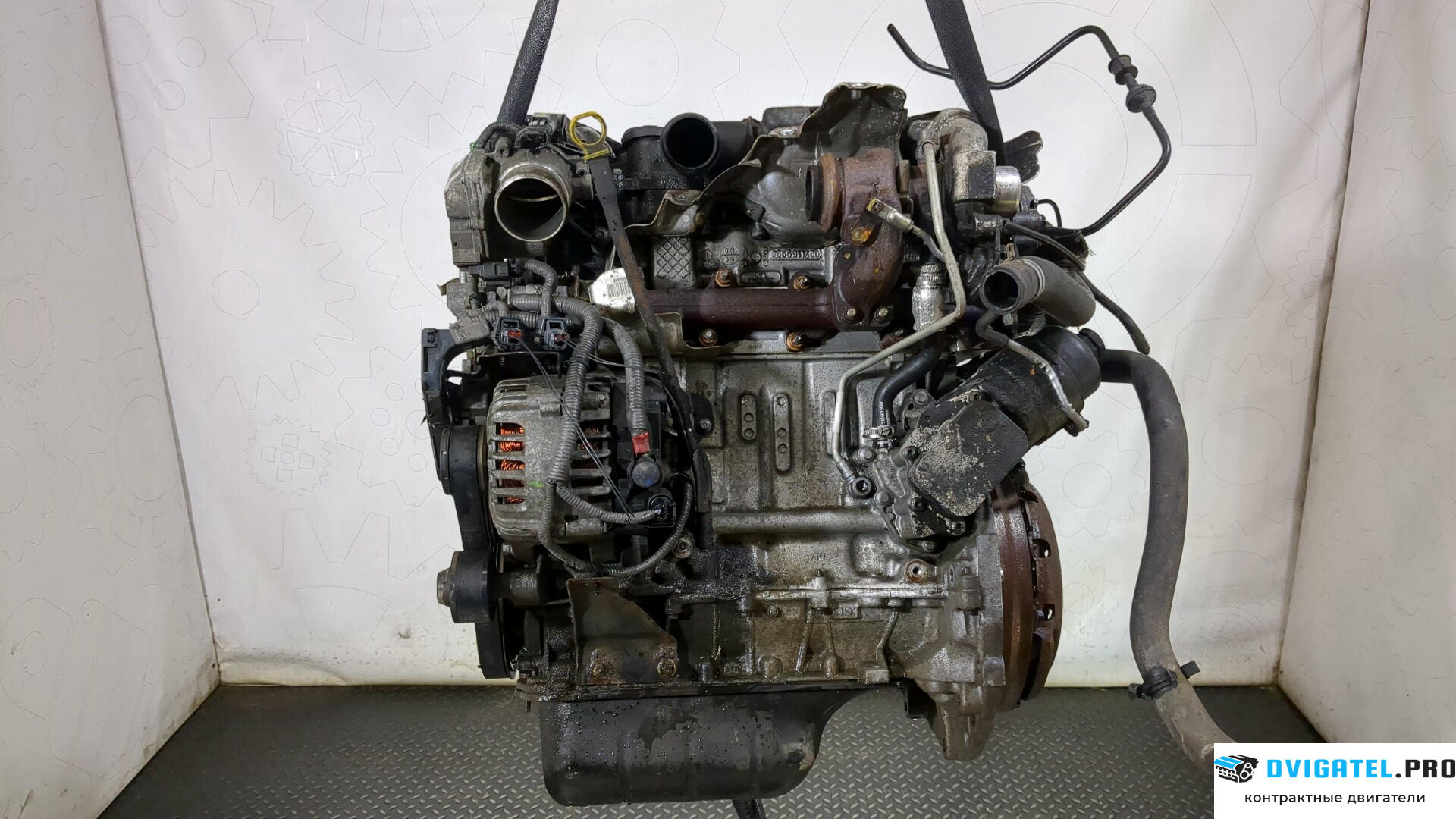 Двигатель Ford Fiesta 2008 - 2013 HHJC, HHJD, HHJE 1.6 л., Дизель, TDCI, артикул 8741111