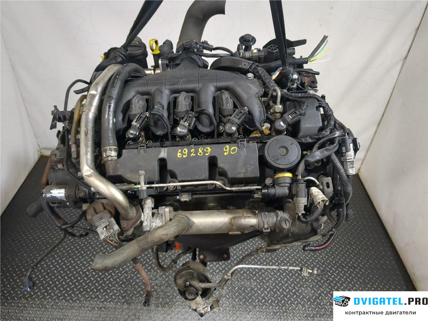 Двигатель Fiat Ulysse 2002 - н.в. RHR 2 л., Дизель, JTD, артикул 8076154