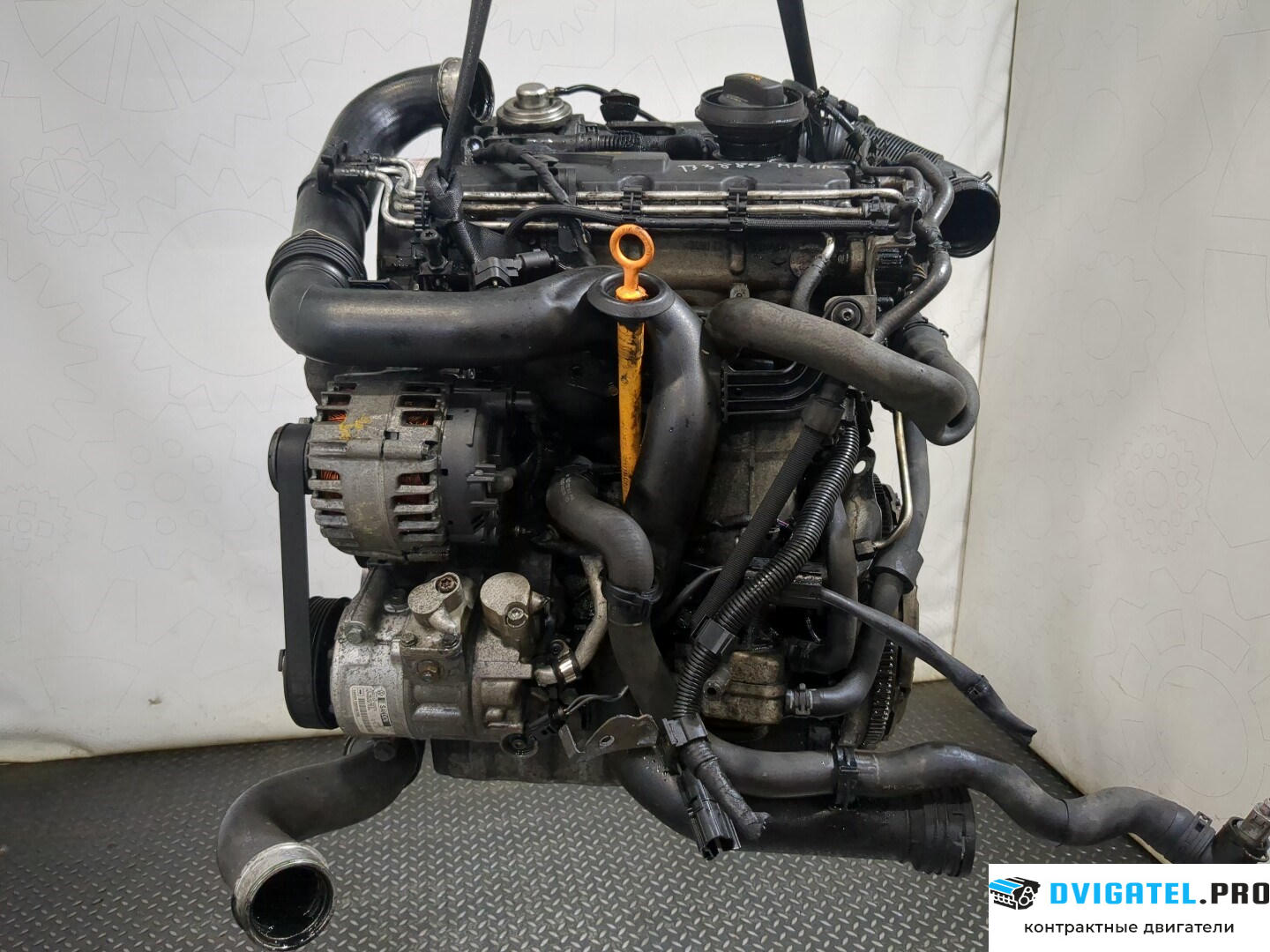 Двигатель Volkswagen Jetta 5 2004 - 2010 BKC 1.9 л., Дизель, TDI, артикул 8425139