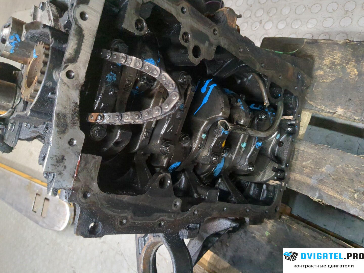 Шорт блок (Блок цилиндров) Opel Movano 2004 - 2010 F9Q 772 1.9 л., Дизель, DCI, артикул 8936217