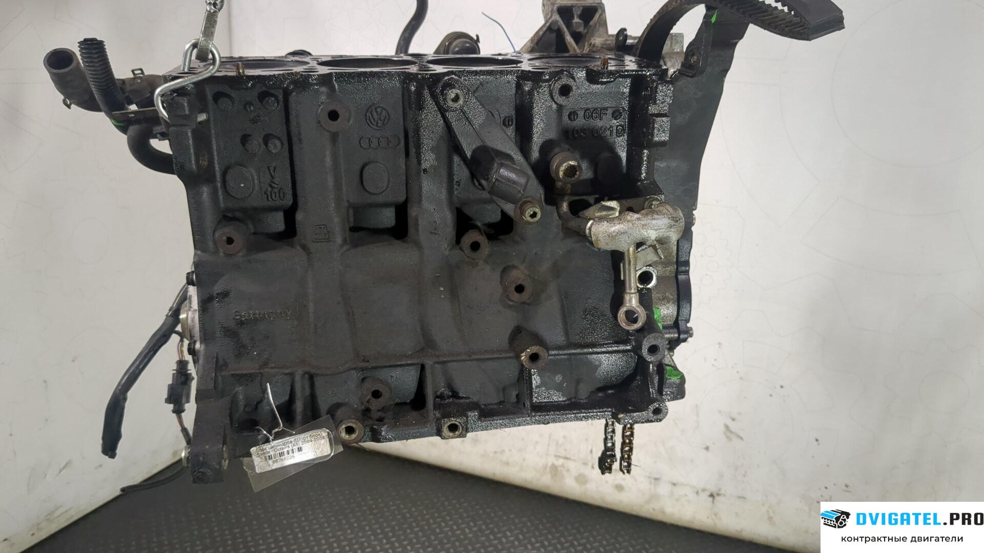 Шорт блок (Блок цилиндров) Skoda Octavia A5 2004 - 2008 BWA 2 л., Бензин, FSI, артикул 8768226