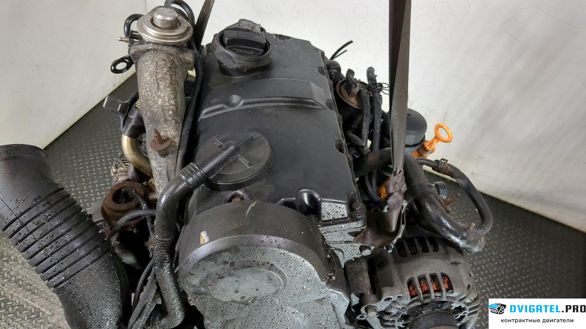 Двигатель Audi A6 C5 1997 - 2004 AWX 1.9 л., Дизель, TDI, артикул 8848164