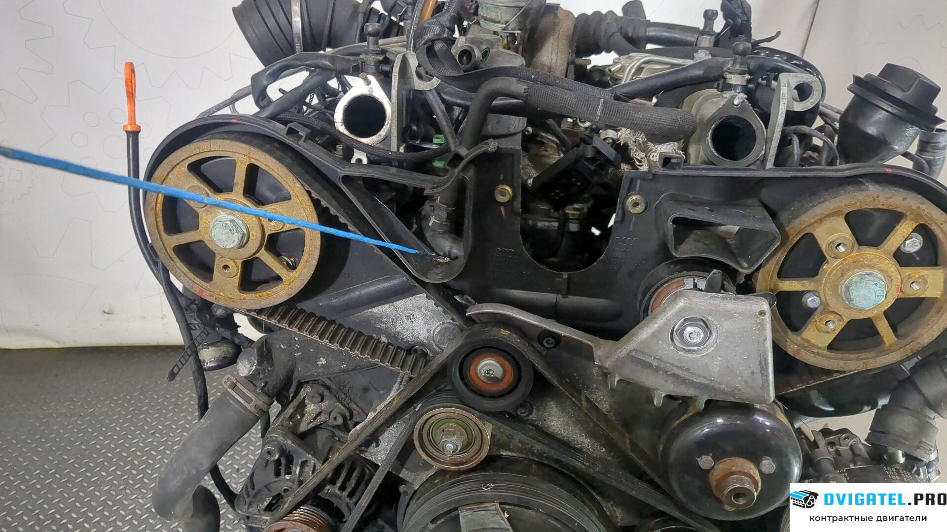 Двигатель Audi A6 C5 1997 - 2004 BFC 2.5 л., Дизель, TDI, артикул 9043478