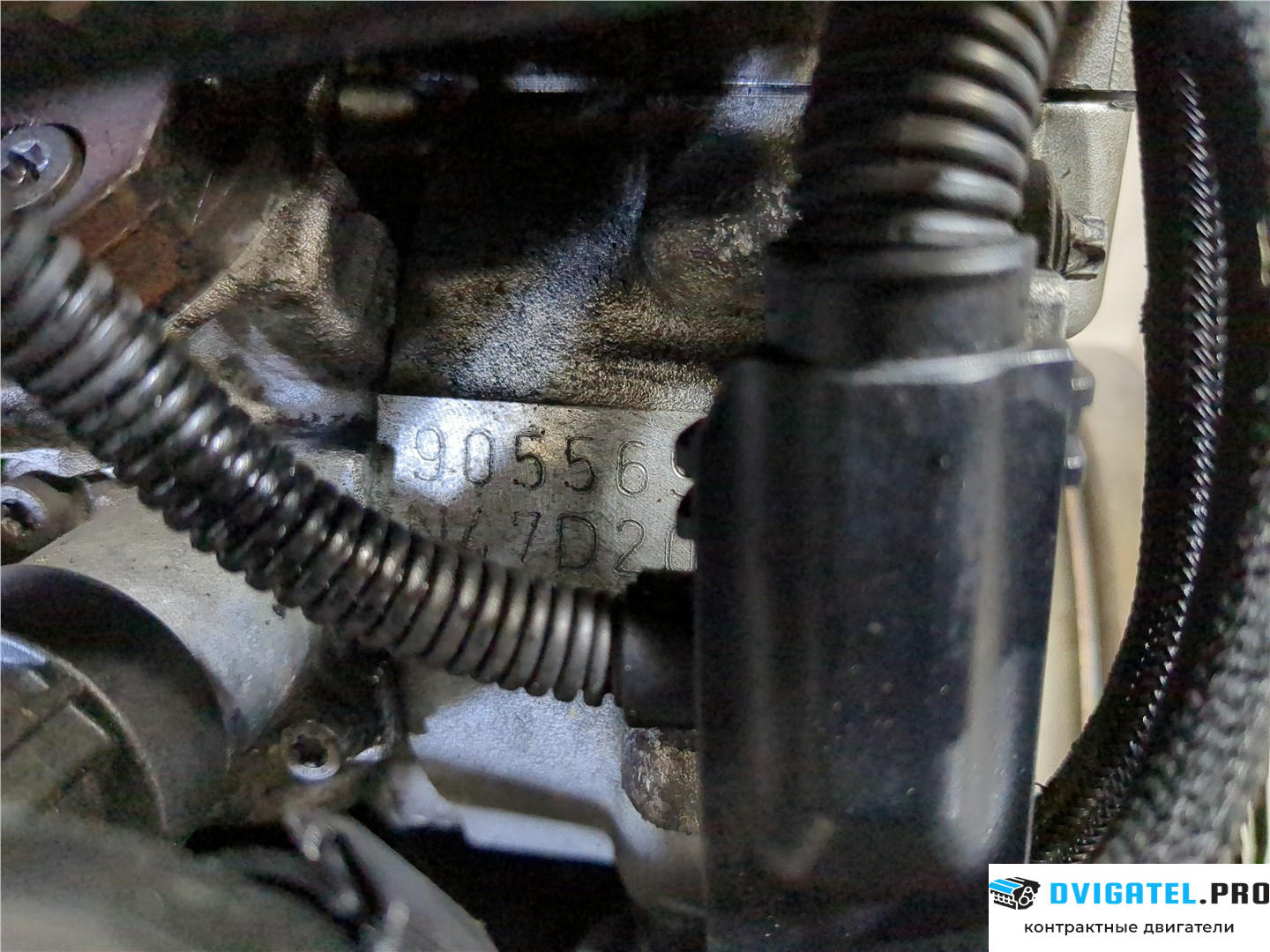 Двигатель BMW 3 E90, E91, E92, E93 2005 - 2012 N47D20C 2 л., Дизель, TDI, артикул 7886206