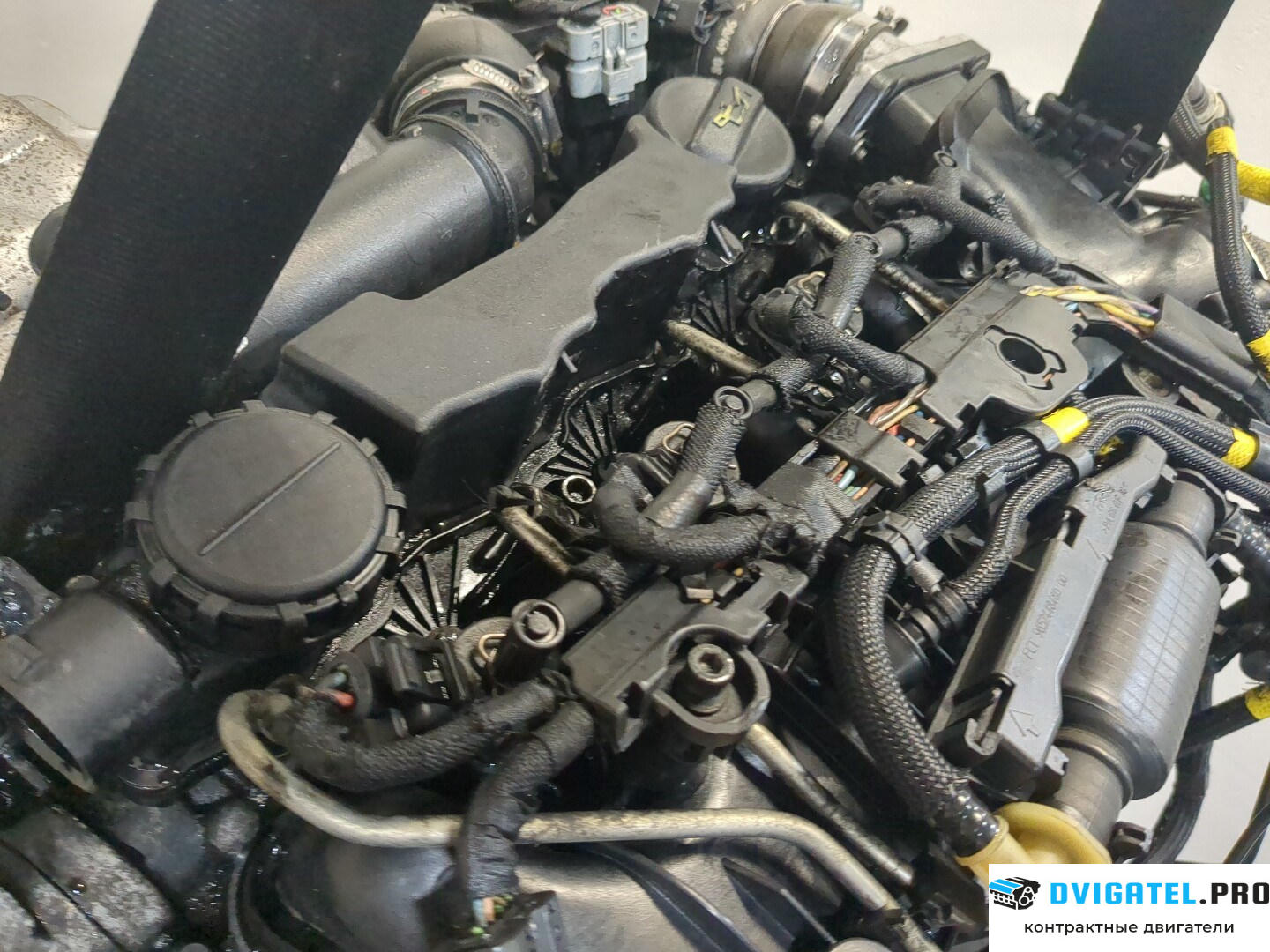 Двигатель Peugeot 207 9HY, 9HZ 1.6 л., Дизель, HDI, артикул 9235544