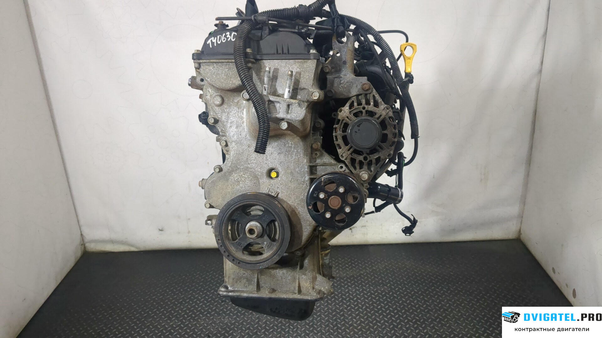 Двигатель Hyundai i10 2007 - 2013 G4LA 1.2 л., Бензин, Инжектор, артикул 9077684