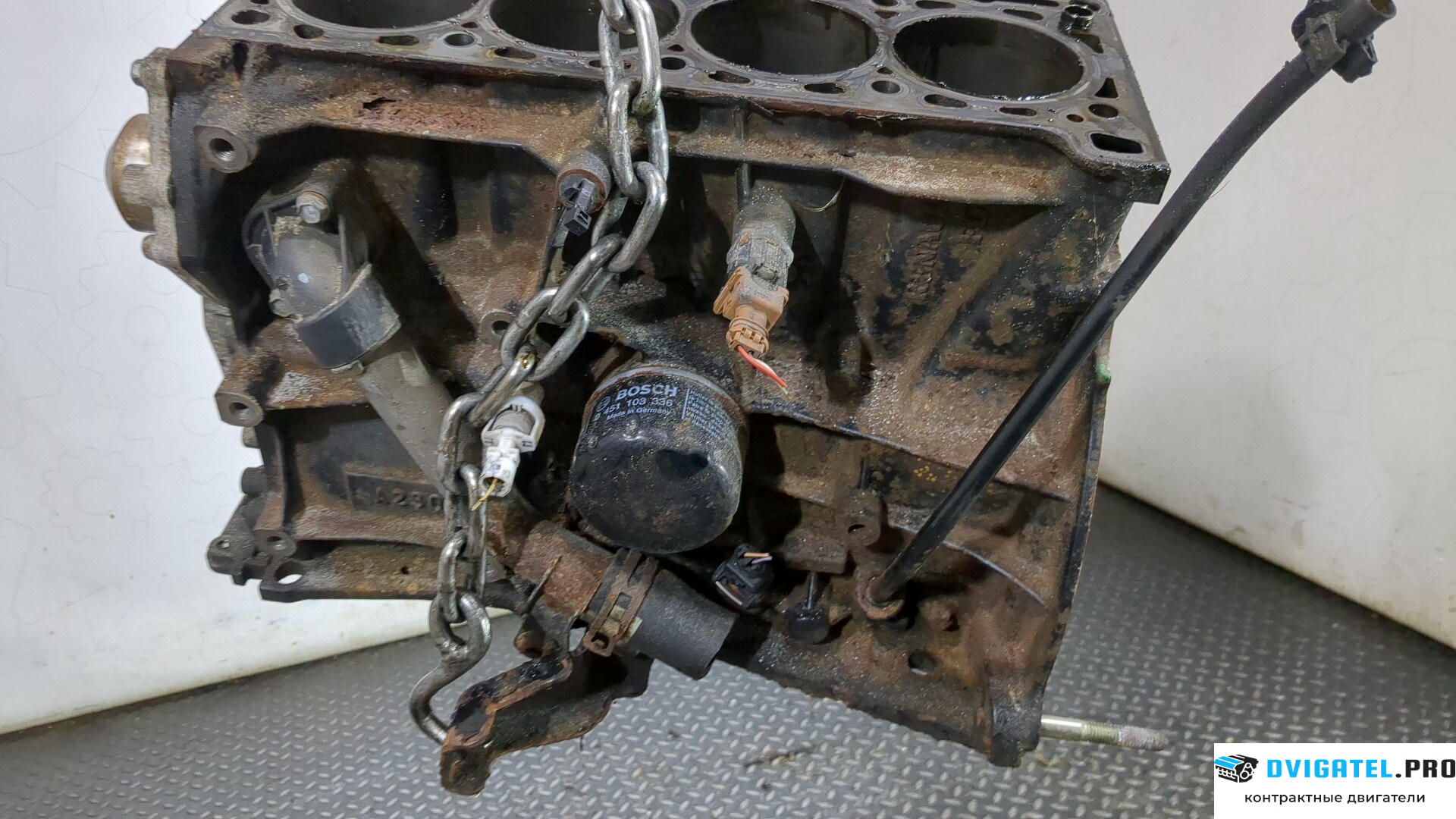 Шорт блок (Блок цилиндров) Renault Megane 2 2002 - 2009 F4R 770 2 л., Бензин, Инжектор, артикул 9222239