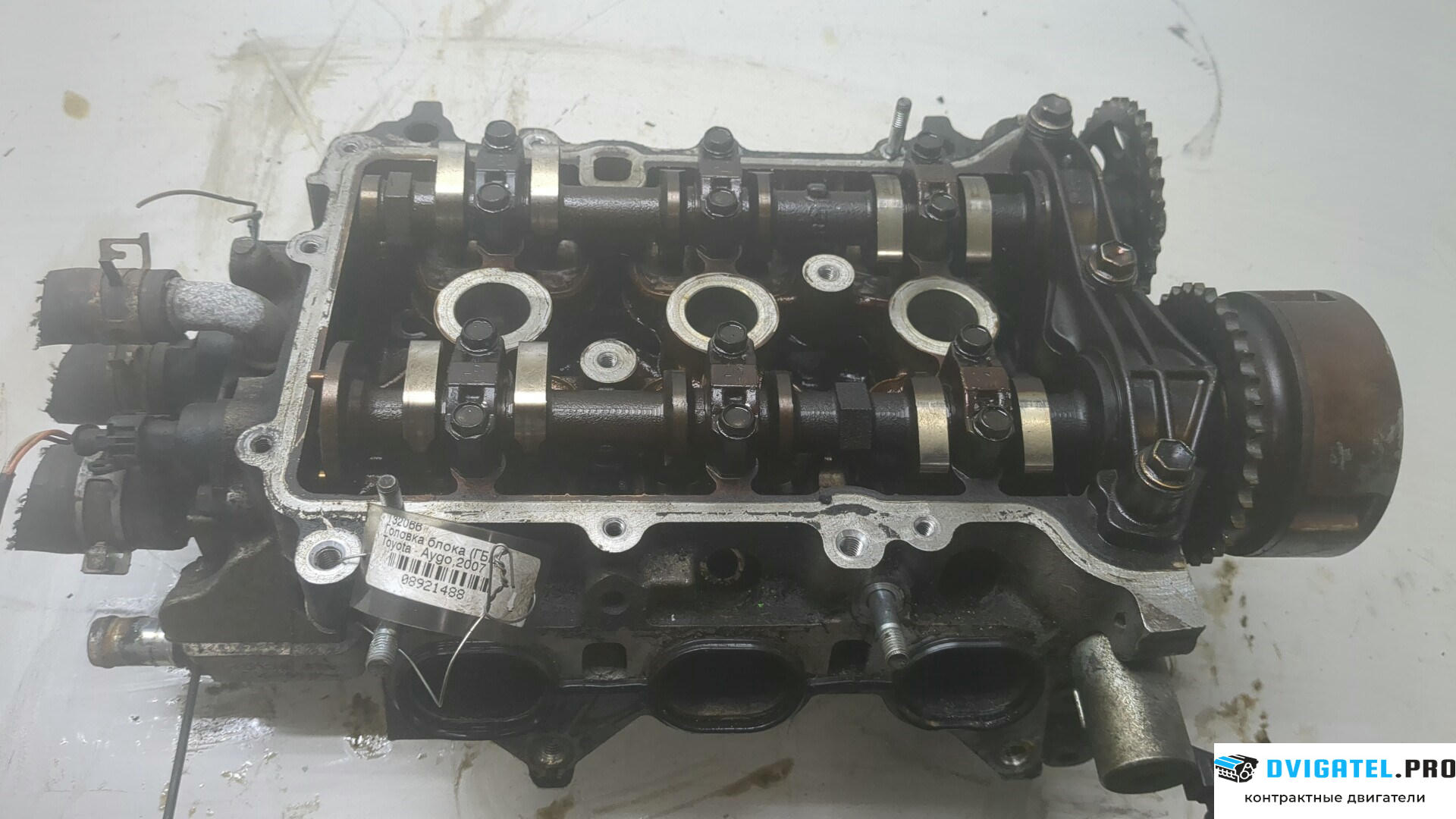 Головка блока цилиндров (ГБЦ) Toyota Aygo 2005 - 2014 1KRFE 1 л., Бензин, Инжектор, артикул 8921488