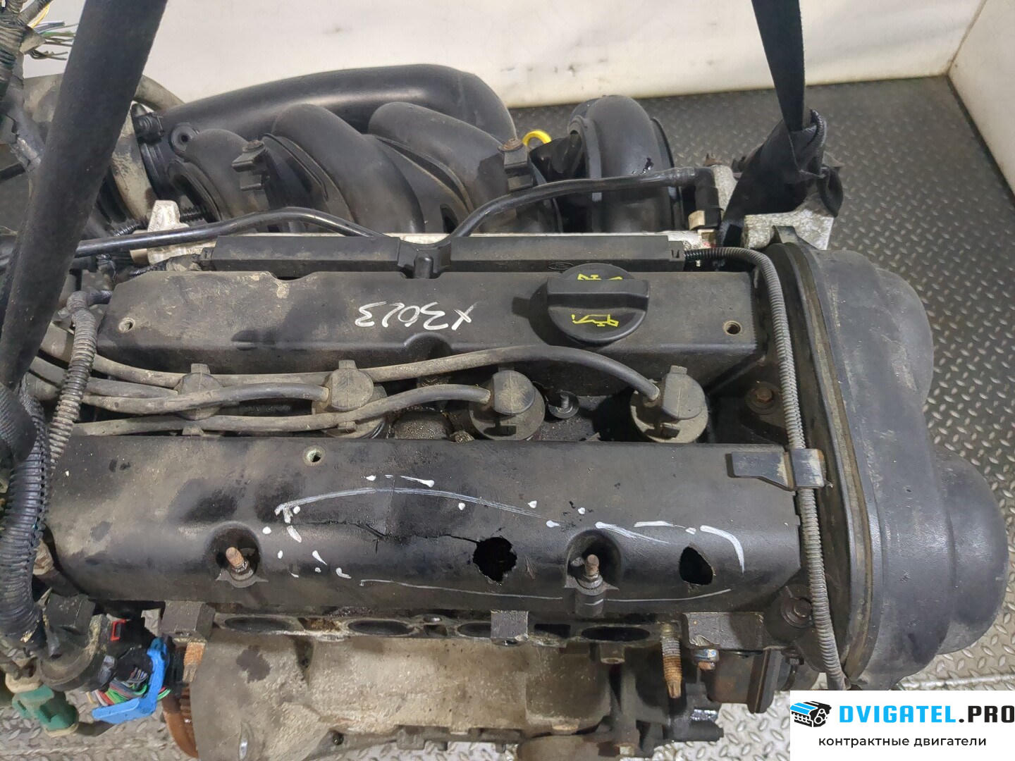 Двигатель Ford Focus 2 2005 - 2008 HWDA, HWDB 1.6 л., Бензин, Инжектор, артикул 8408767
