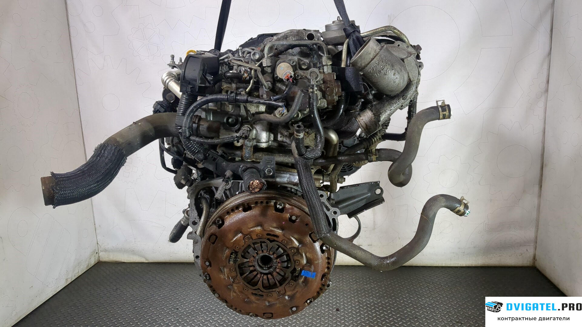 Двигатель Toyota Avensis 2 2003 - 2008 1AD-FTV 2 л., Дизель, D-4D, артикул 8879074