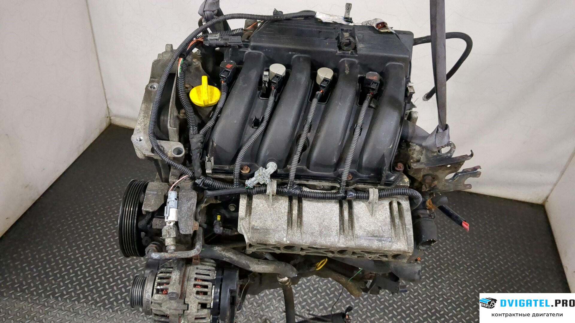 Двигатель Renault Megane 1996 - 2002 K4J 750 1.4 л., Бензин, Инжектор, артикул 9237953