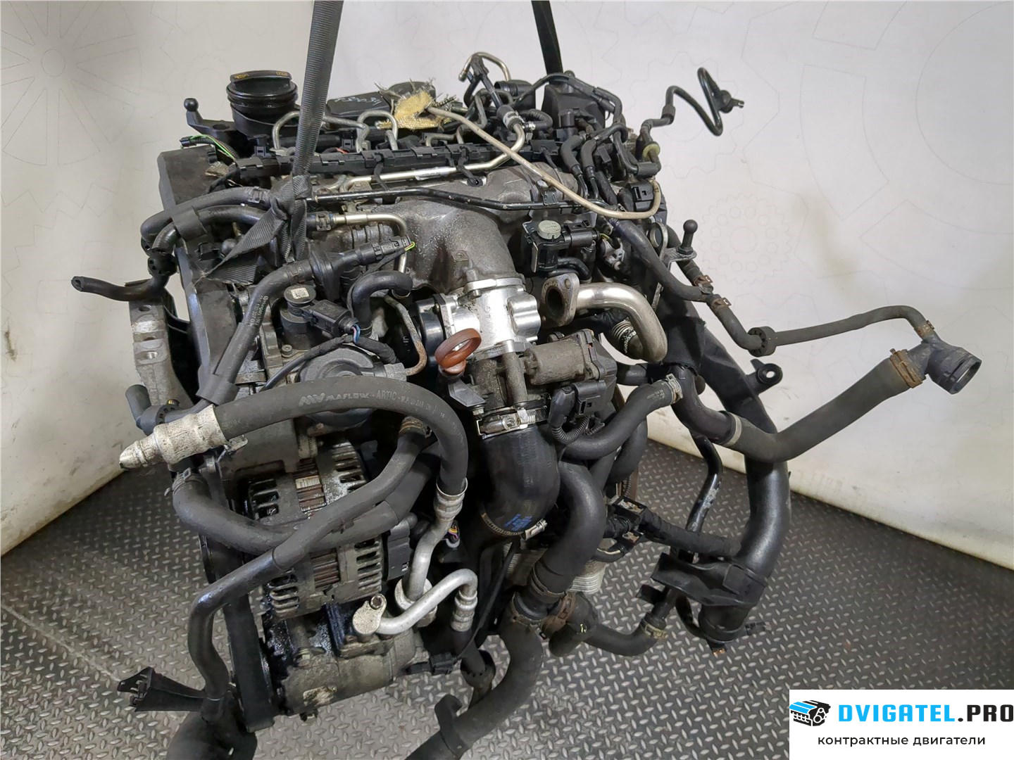 Двигатель Volkswagen Passat 6 2005 - 2010 CBAB 2 л., Дизель, TDI, артикул 7887008