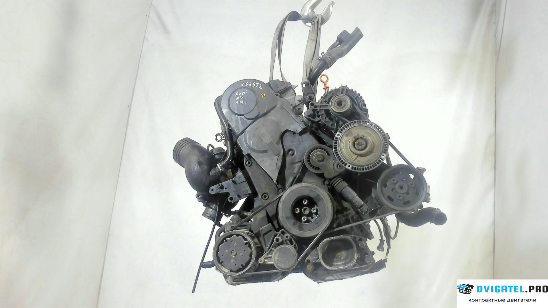 Двигатель Audi A4 B6 2000 - 2004 AWX 1.9 л., Дизель, TDI, артикул 7473626