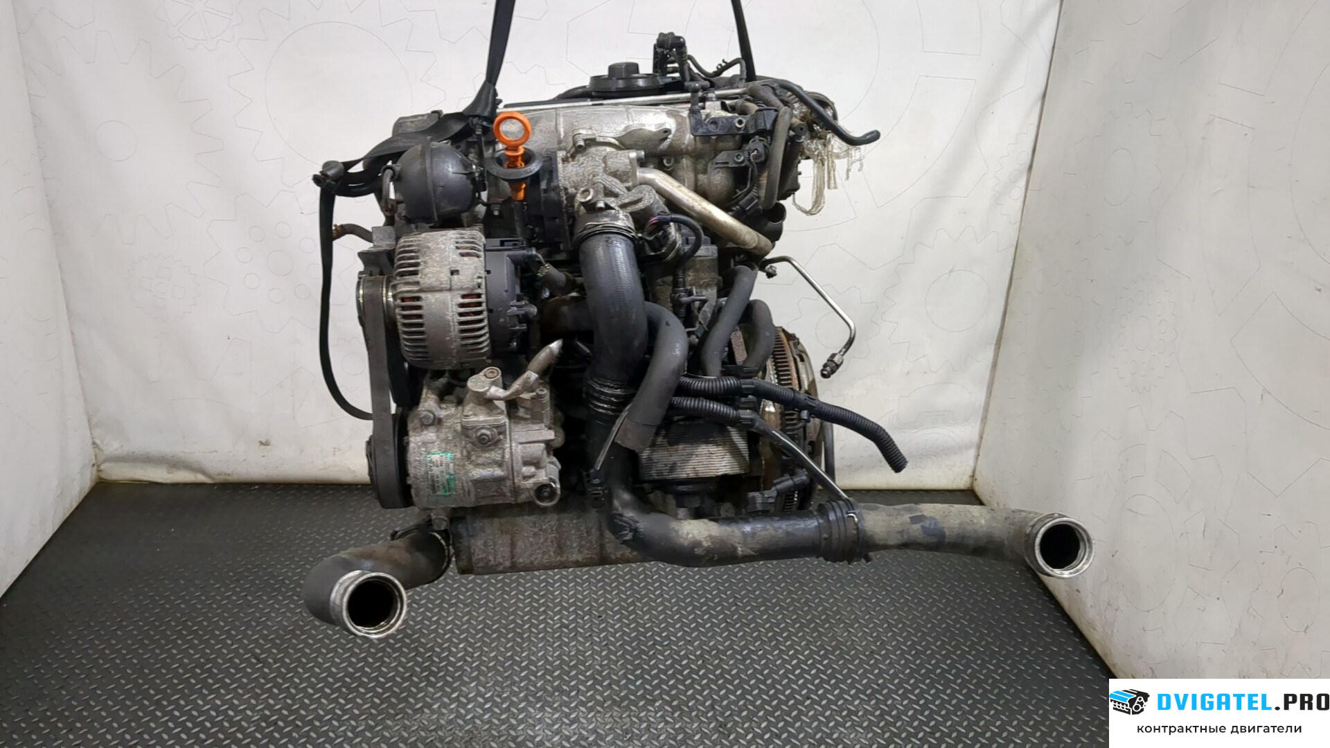 Двигатель Volkswagen Passat 6 2005 - 2010 BKP 2 л., Дизель, TDI, артикул 8271398