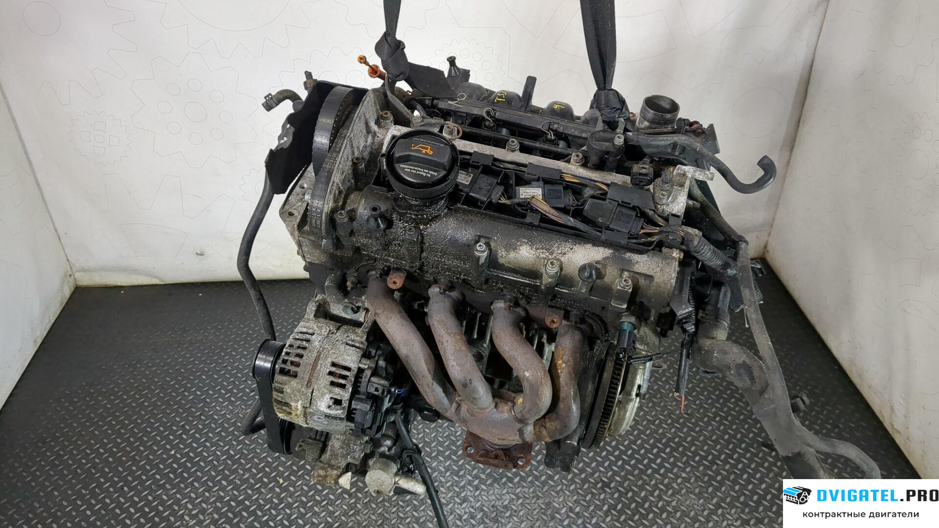 Двигатель Volkswagen Polo 2001 - 2005 BKY 1.4 л., Бензин, Инжектор, артикул 8822356