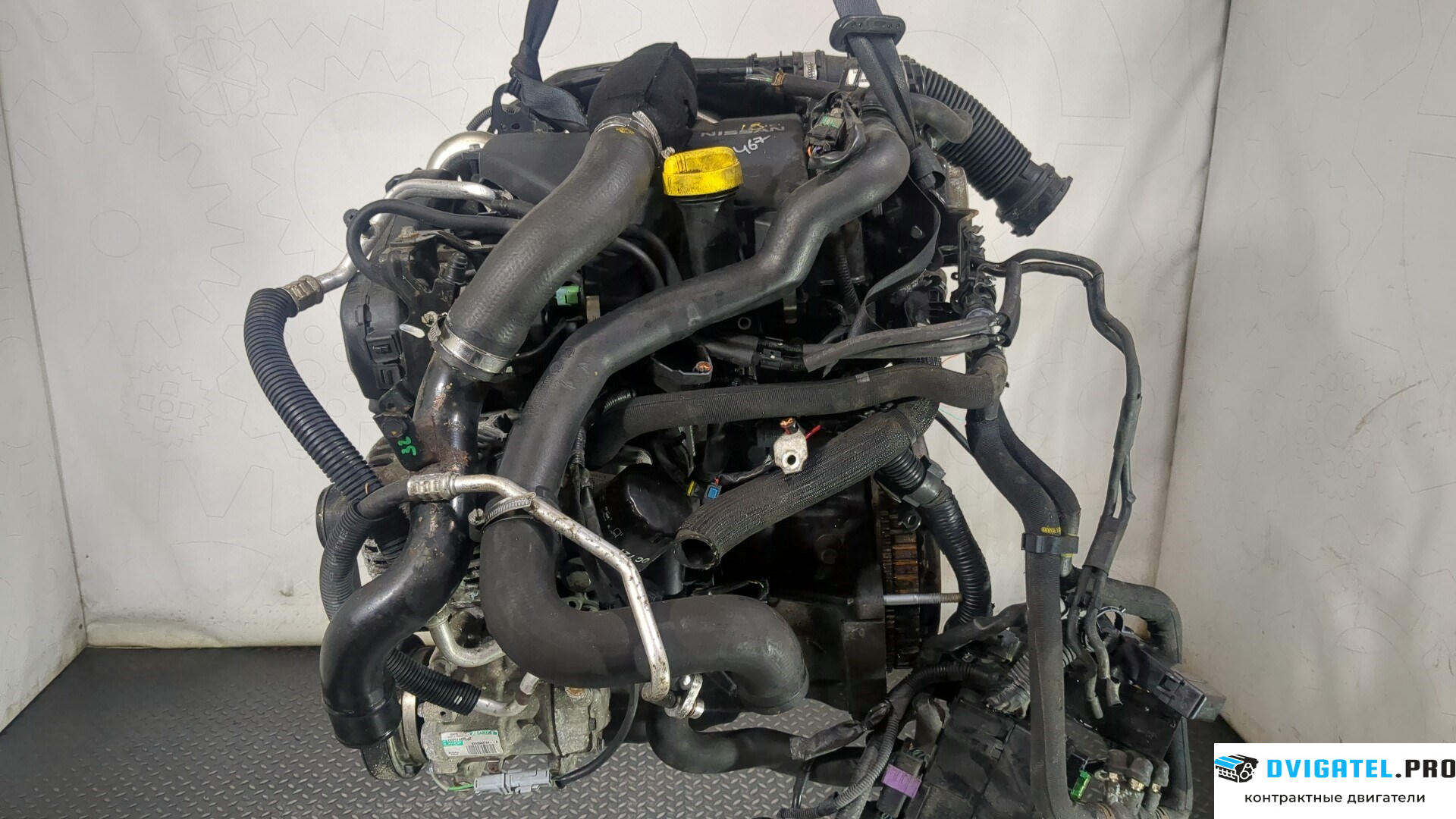 Двигатель Nissan Note E11 2006 - 2013 K9K 1.5 л., Дизель, DCI, артикул 8772436