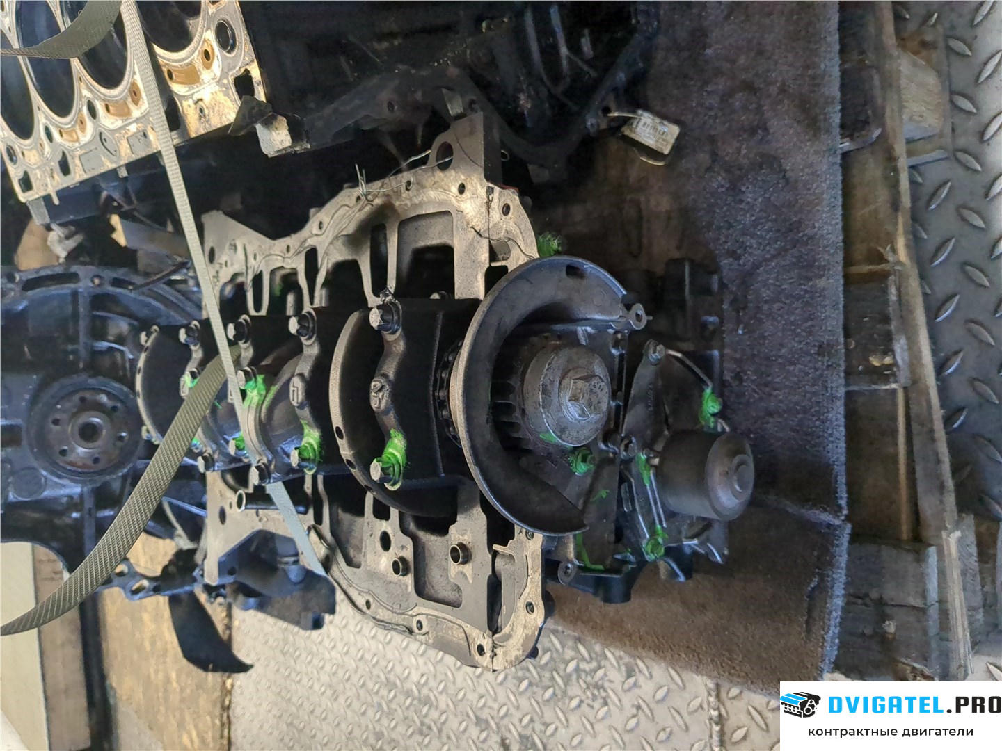 Шорт блок (Блок цилиндров) Nissan Qashqai 2006 - 2013 K9K 1.5 л., Дизель, DCI, артикул 6611655