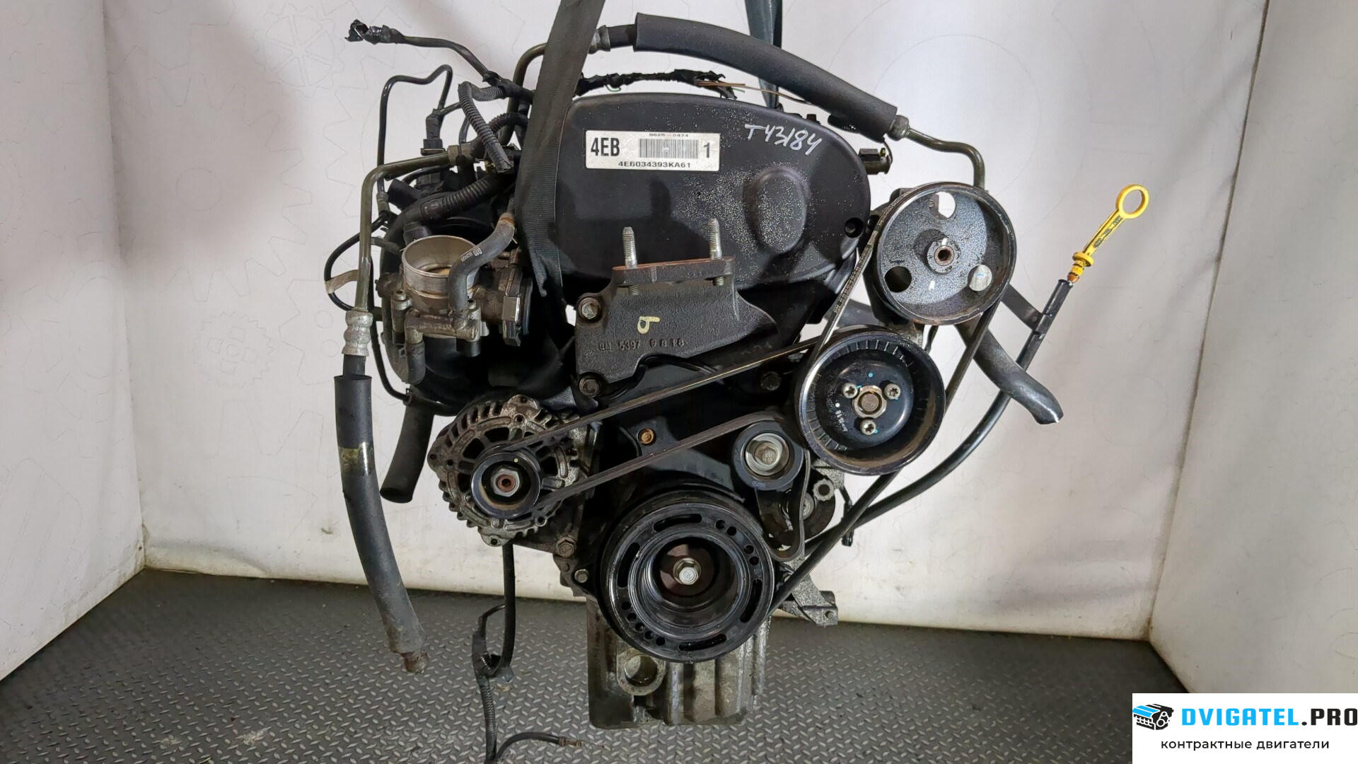 Двигатель Chevrolet Aveo T250 / 255 2008 - 2011 F14D4 1.4 л., Бензин, Инжектор, артикул 9283183