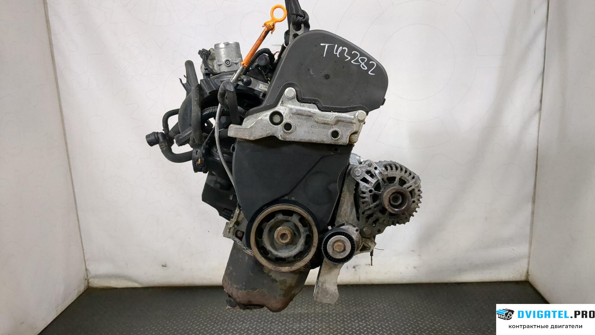 Двигатель Volkswagen Golf 5 2003 - 2009 BUD 1.4 л., Бензин, Инжектор, артикул 9236722