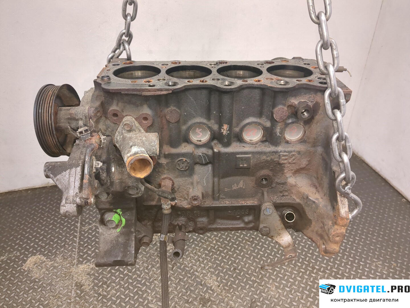 Шорт блок (Блок цилиндров) Opel Astra H 2004 - 2010 Z17DTH 1.7 л., Дизель, CDTI, артикул 8600607