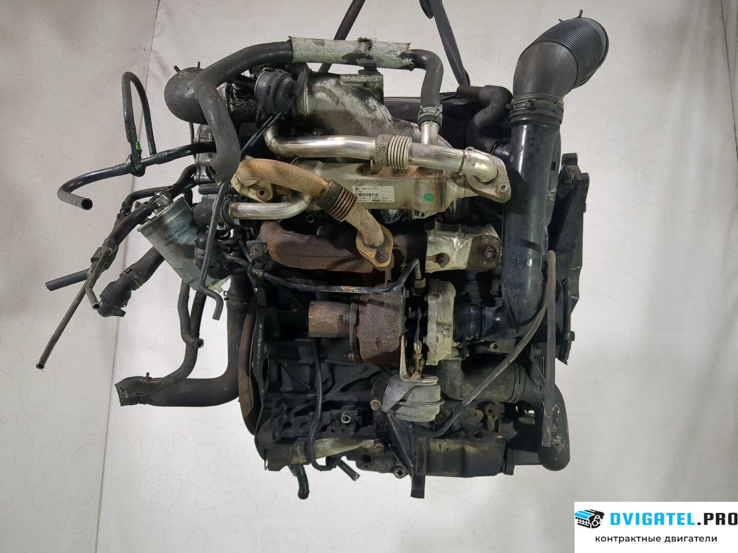 Двигатель Seat Alhambra 2000 - 2010 BVK 1.9 л., Дизель, TDI, артикул 8561639