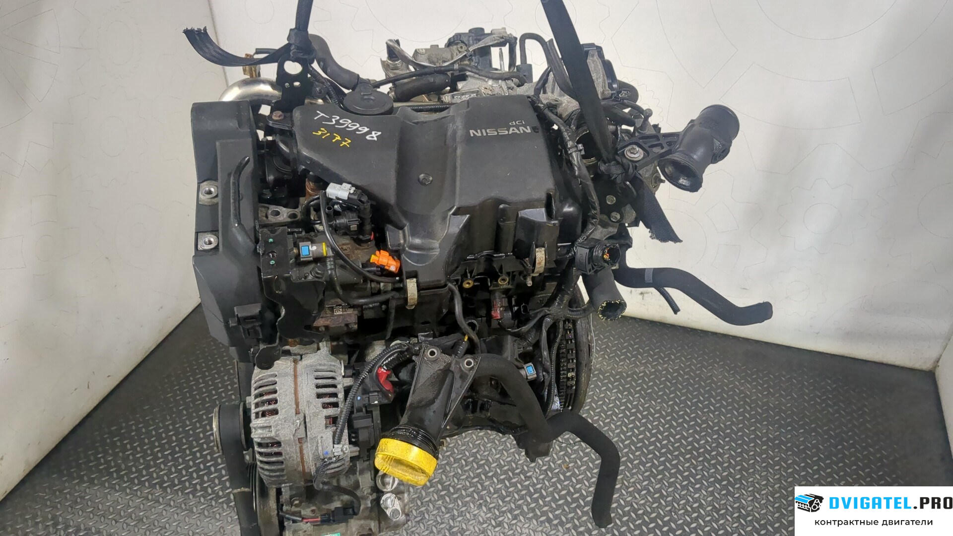 Двигатель Nissan Qashqai 2006 - 2013 K9K 1.5 л., Дизель, DCI, артикул 8925816