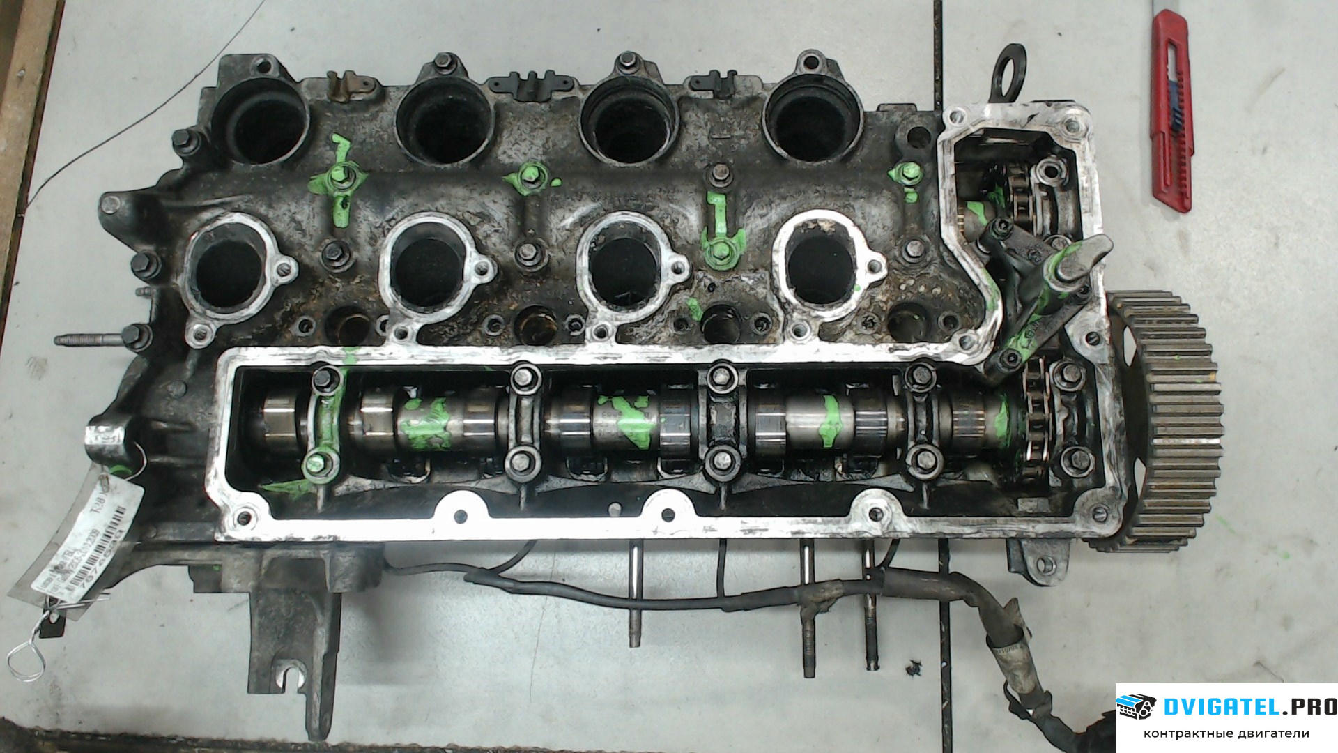 Головка блока цилиндров (ГБЦ) Ford Galaxy 2006 - 2010 QXWA, QXWB, QXWC 2 л., Дизель, артикул 7674539