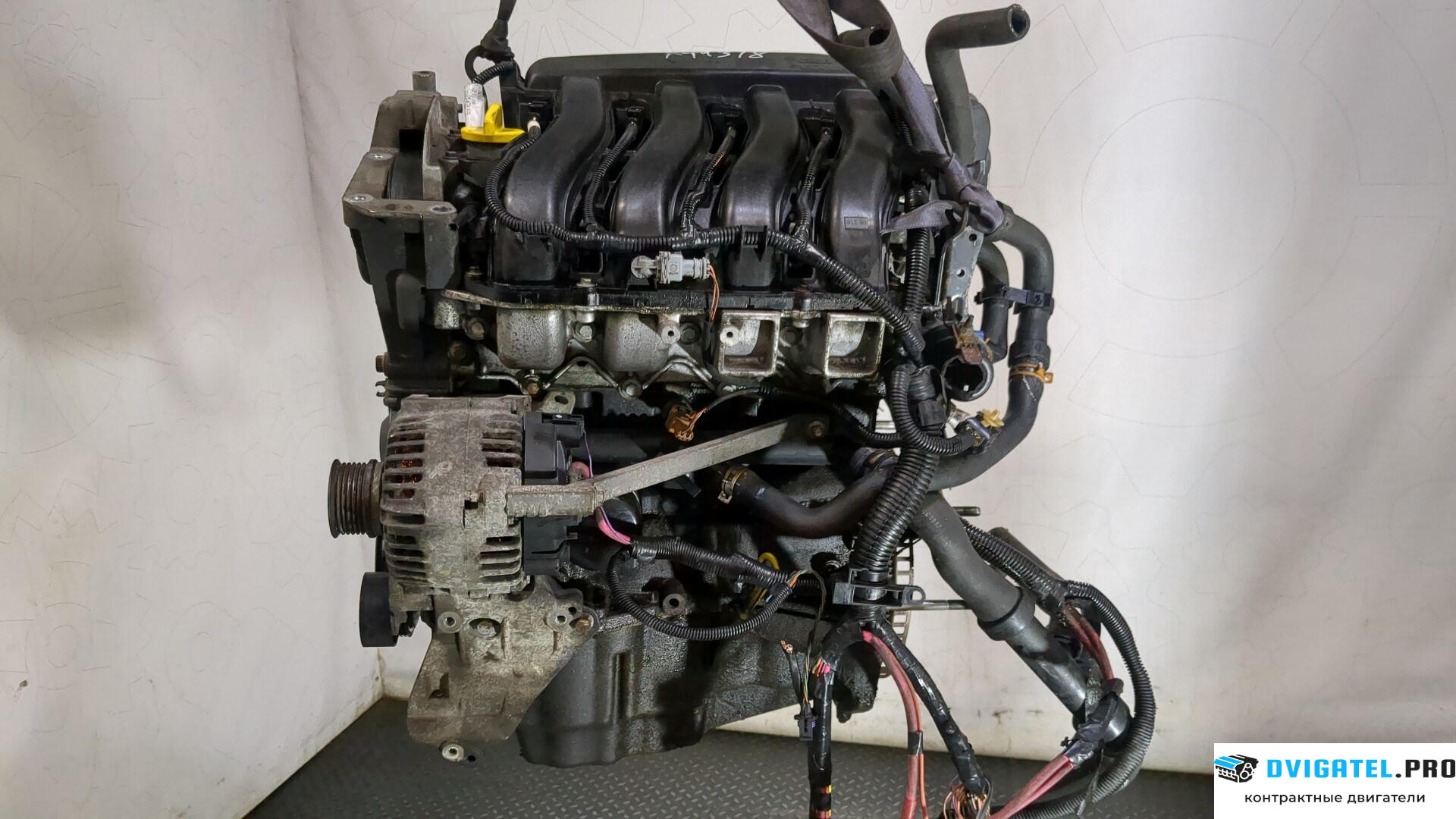 Двигатель Renault Scenic 2003 - 2009 K4M 813 1.6 л., Бензин, Инжектор, артикул 9281641