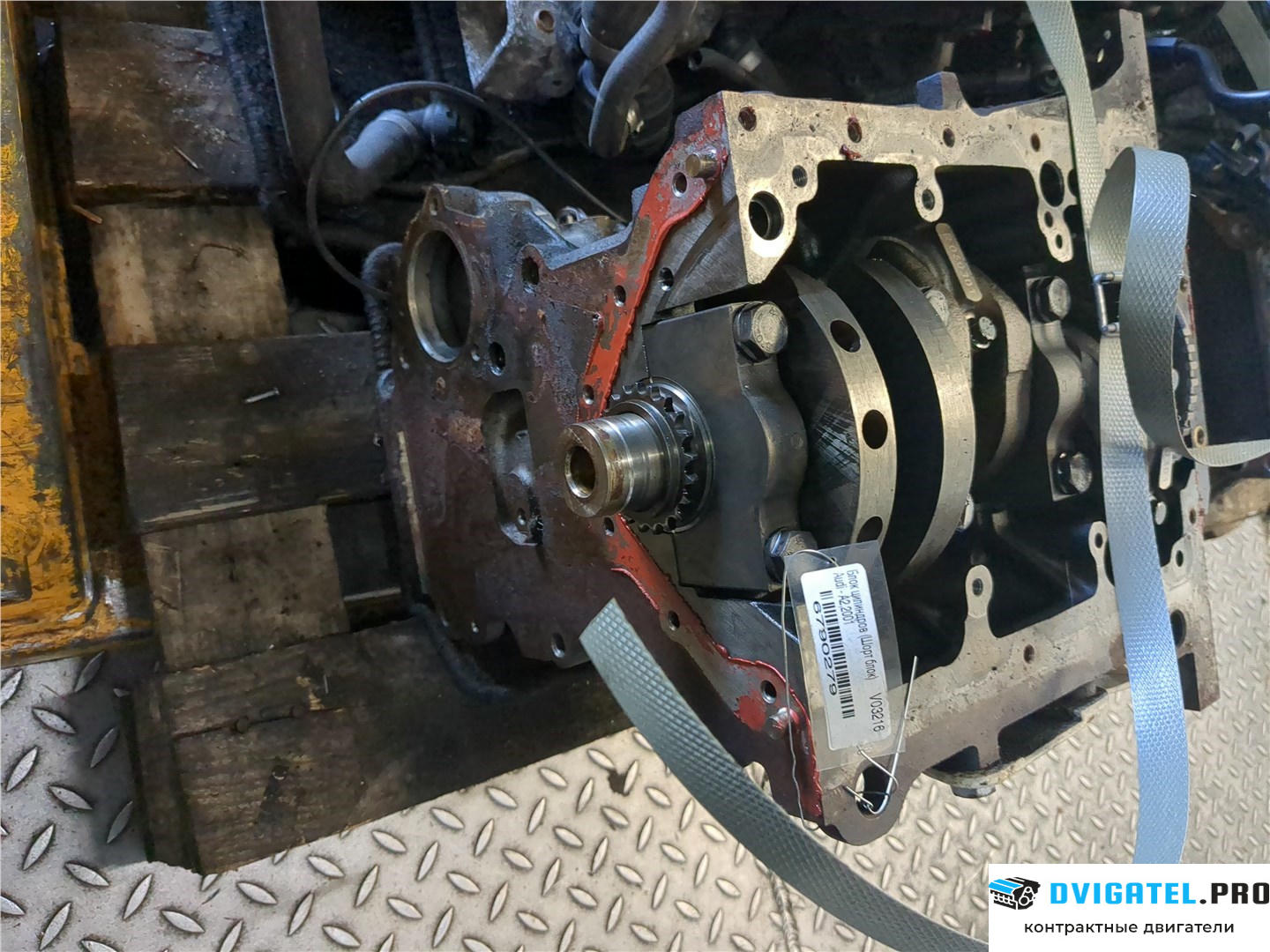 Шорт блок (Блок цилиндров) Audi A2 AMF 1.4 л., Дизель, TDI, артикул 6790279