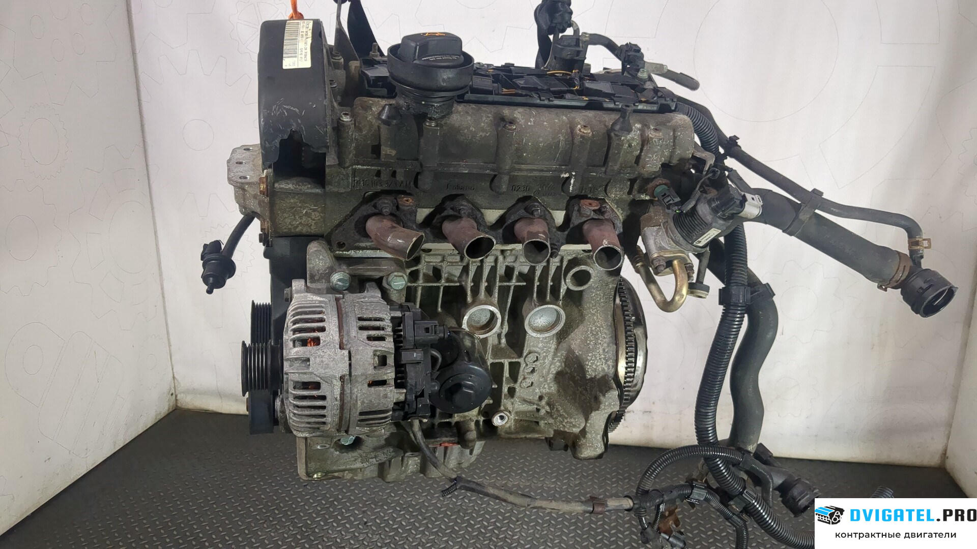 Двигатель Seat Ibiza 3 2001 - 2006 BBZ 1.4 л., Бензин, Инжектор, артикул 9042996