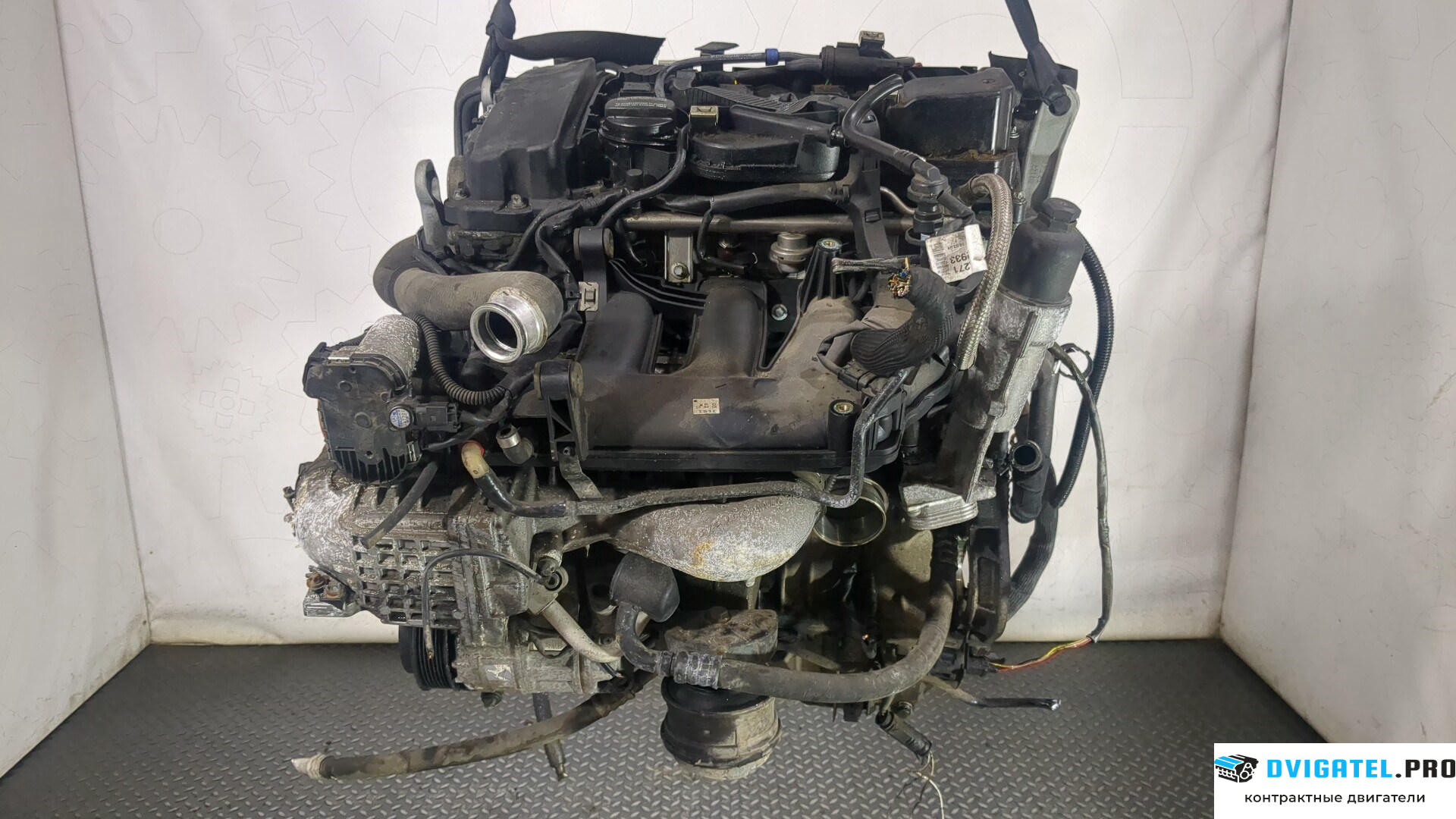 Двигатель Mercedes CLK W209 2002 - 2009 M271.940 1.8 л., Бензин, Турбо-инжектор, артикул 8773143