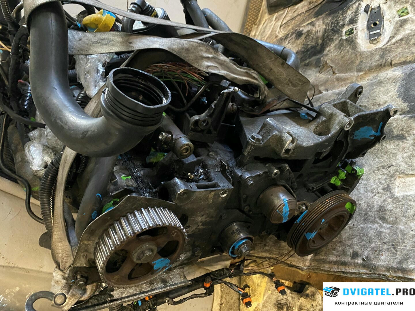 Двигатель Opel Vivaro 2001 - 2014 F9Q 762 1.9 л., Дизель, DCI, артикул 8266829