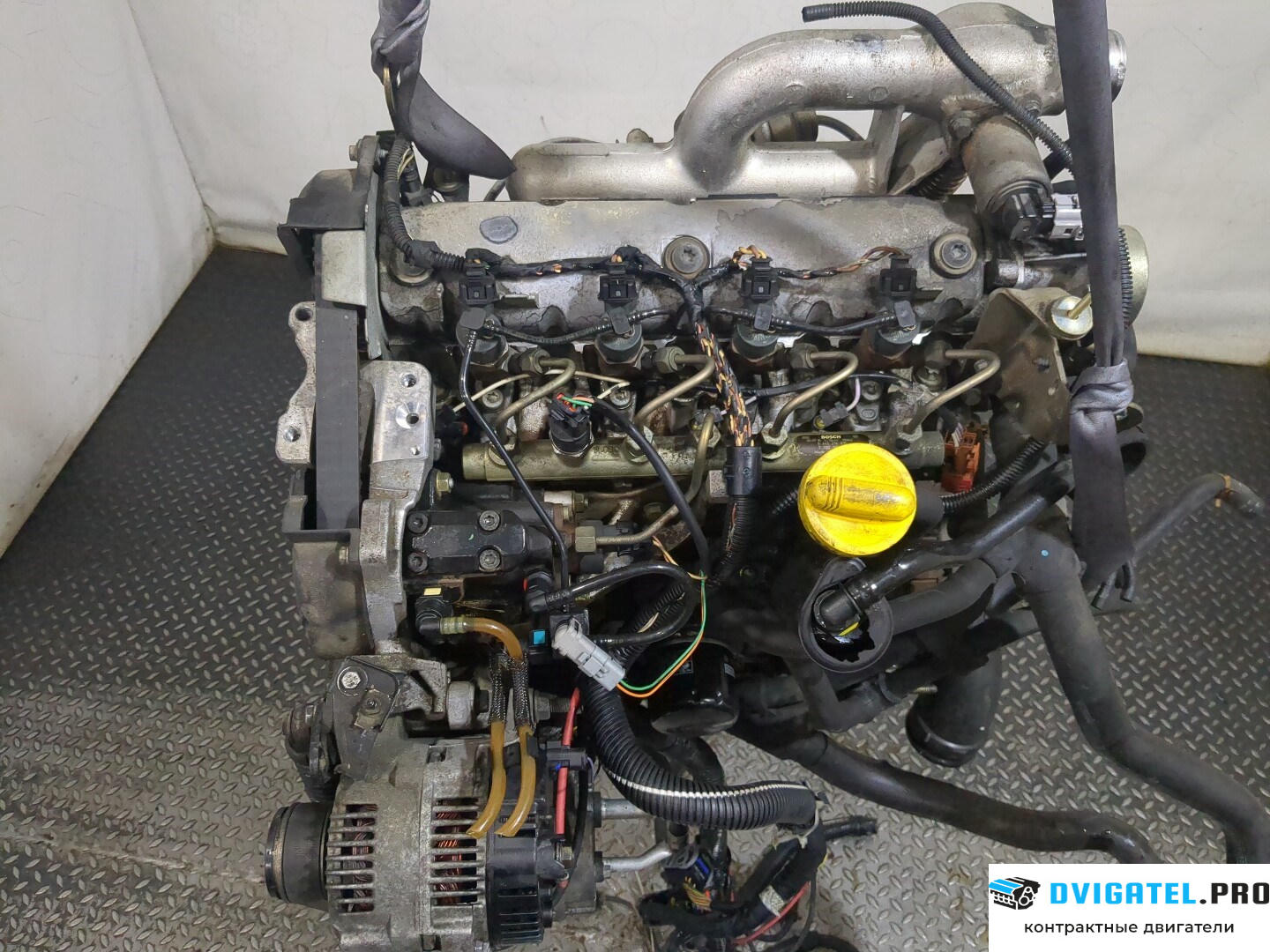 Двигатель Renault Megane 1996 - 2002 F9Q 732 1.9 л., Дизель, DCI, артикул 8383615