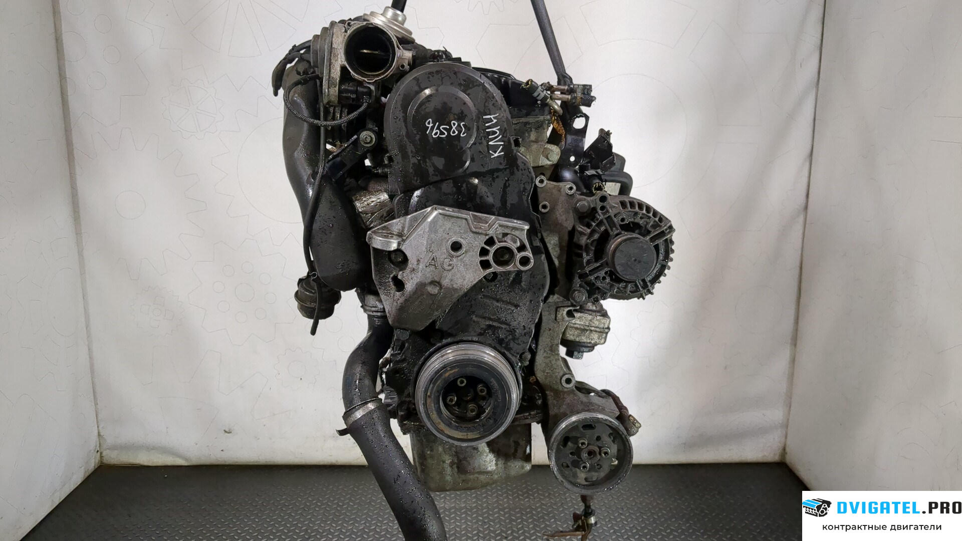 Двигатель Volkswagen Golf 4 1997 - 2005 AXR 1.9 л., Дизель, TDI, артикул 9245484