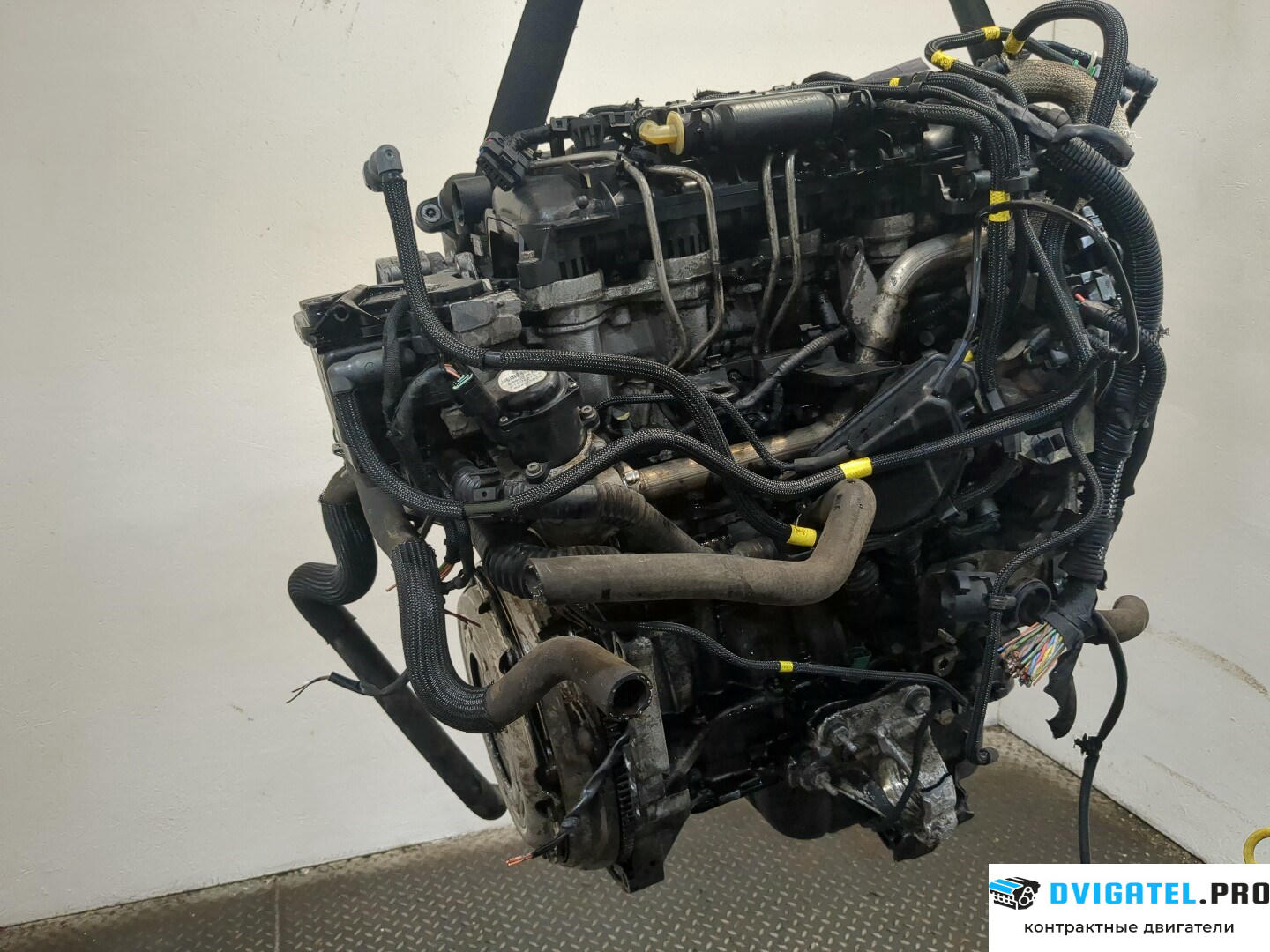 Двигатель Peugeot 207 9HY, 9HZ 1.6 л., Дизель, HDI, артикул 9235544