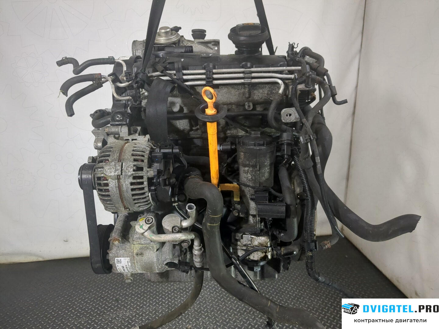 Двигатель Seat Altea 2004 - 2009 BXE 1.9 л., Дизель, TDI, артикул 8619102