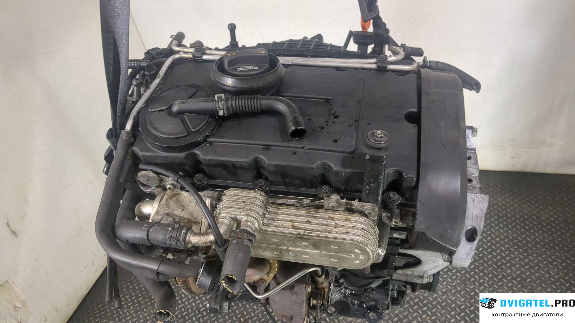 Двигатель Audi A3 8P 2004 - 2008 BKD 2 л., Дизель, TDI, артикул 9079606
