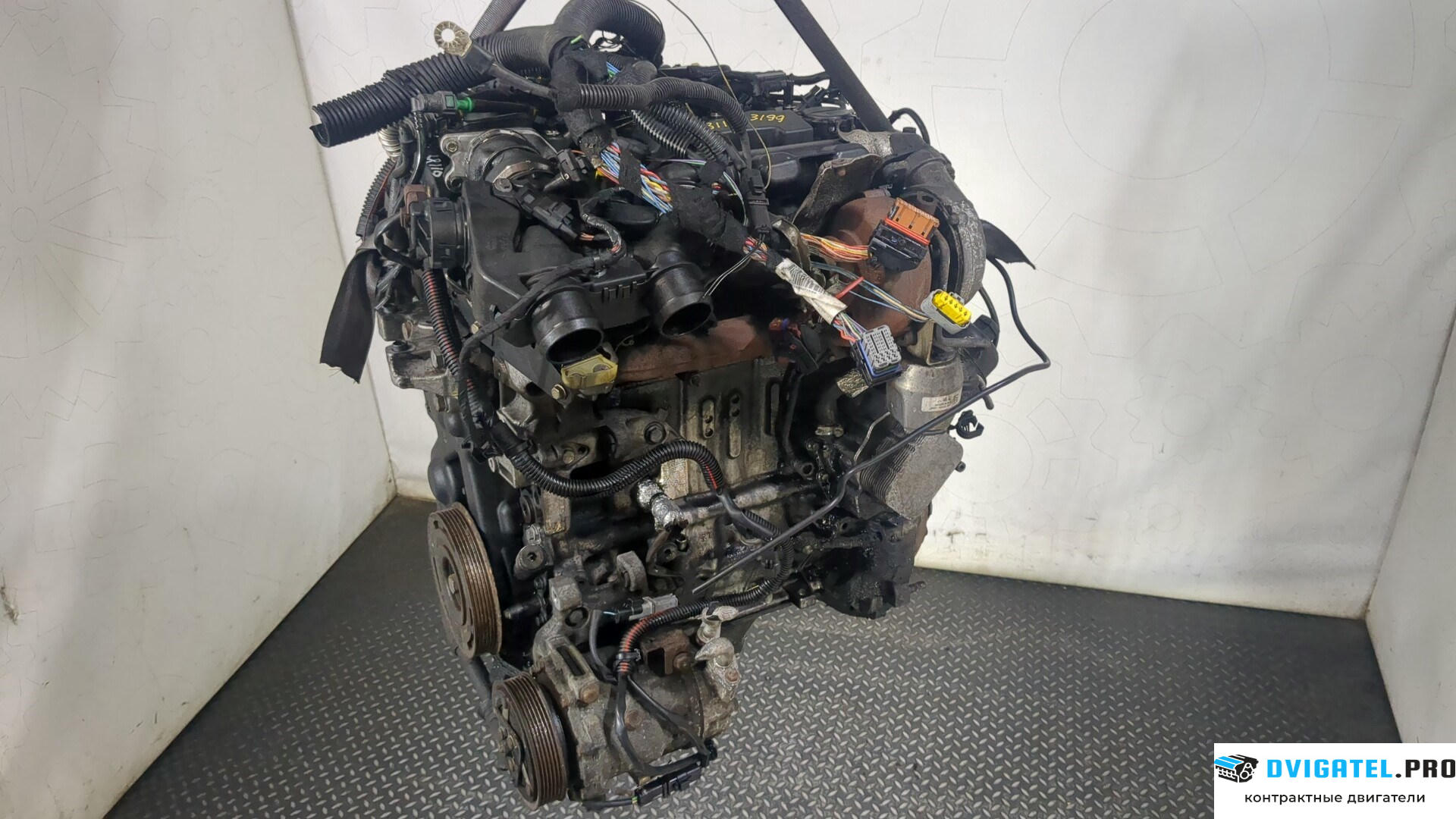 Двигатель Peugeot 307 9HY,9HZ 1.6 л., Дизель, HDI, артикул 8989163